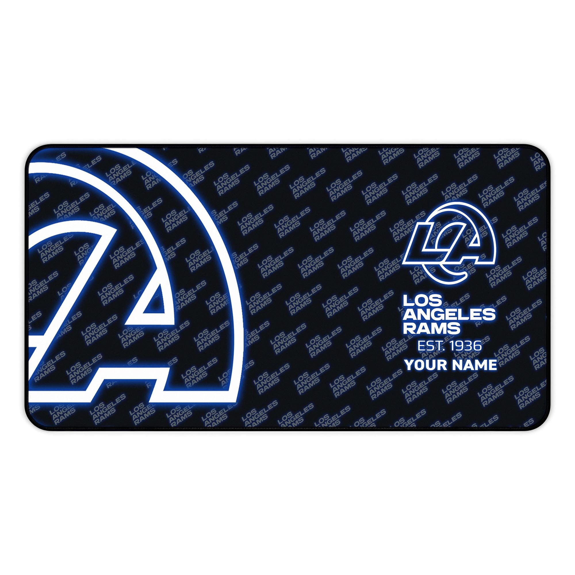 Alternative view of Los Angeles Rams 2025 Version Mouse Pad Custom Printed, Sport Team Mouse Pad, Sport Gift For Fans EHIVM-04151815