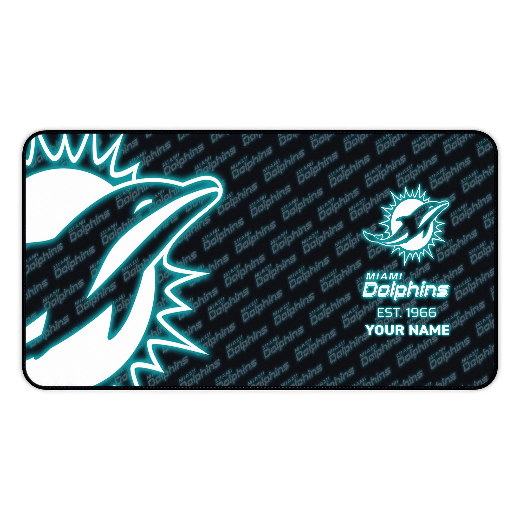 Alternative view of Miami Dolphins 2025 Version Mouse Pad Custom Printed, Sport Team Mouse Pad, Sport Gift For Fans EHIVM-04151815