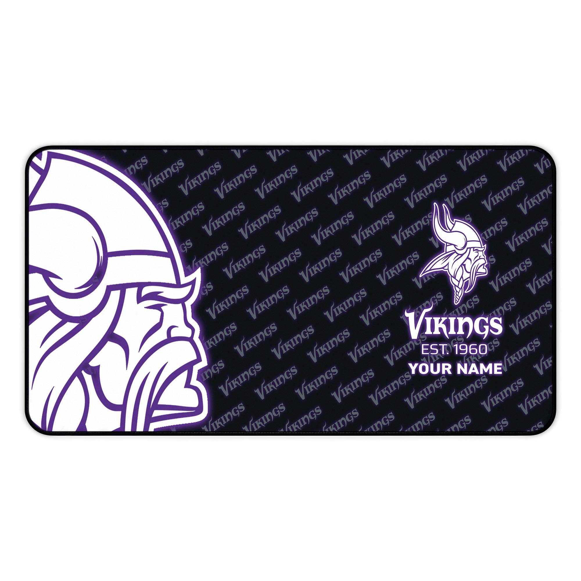 Alternative view of Minnesota Vikings 2025 Version Mouse Pad Custom Printed, Sport Team Mouse Pad, Sport Gift For Fans EHIVM-04151815