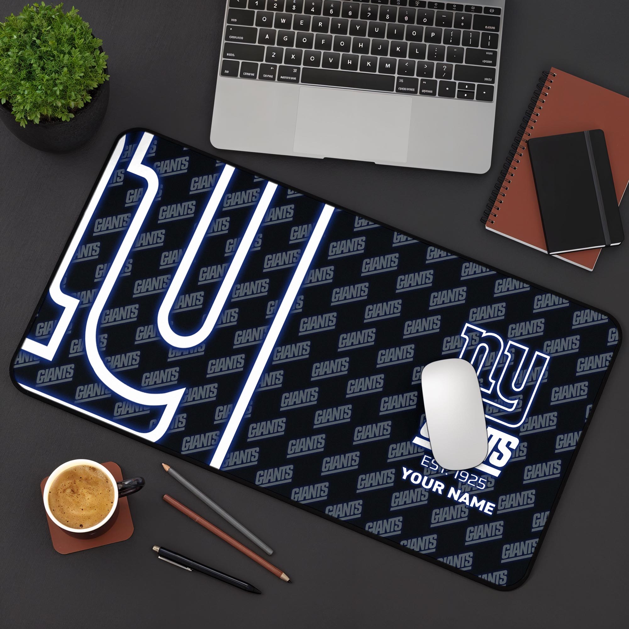 New York Giants 2025 Version Mouse Pad Custom Printed, Sport Team Mouse Pad, Sport Gift For Fans EHIVM-04151815