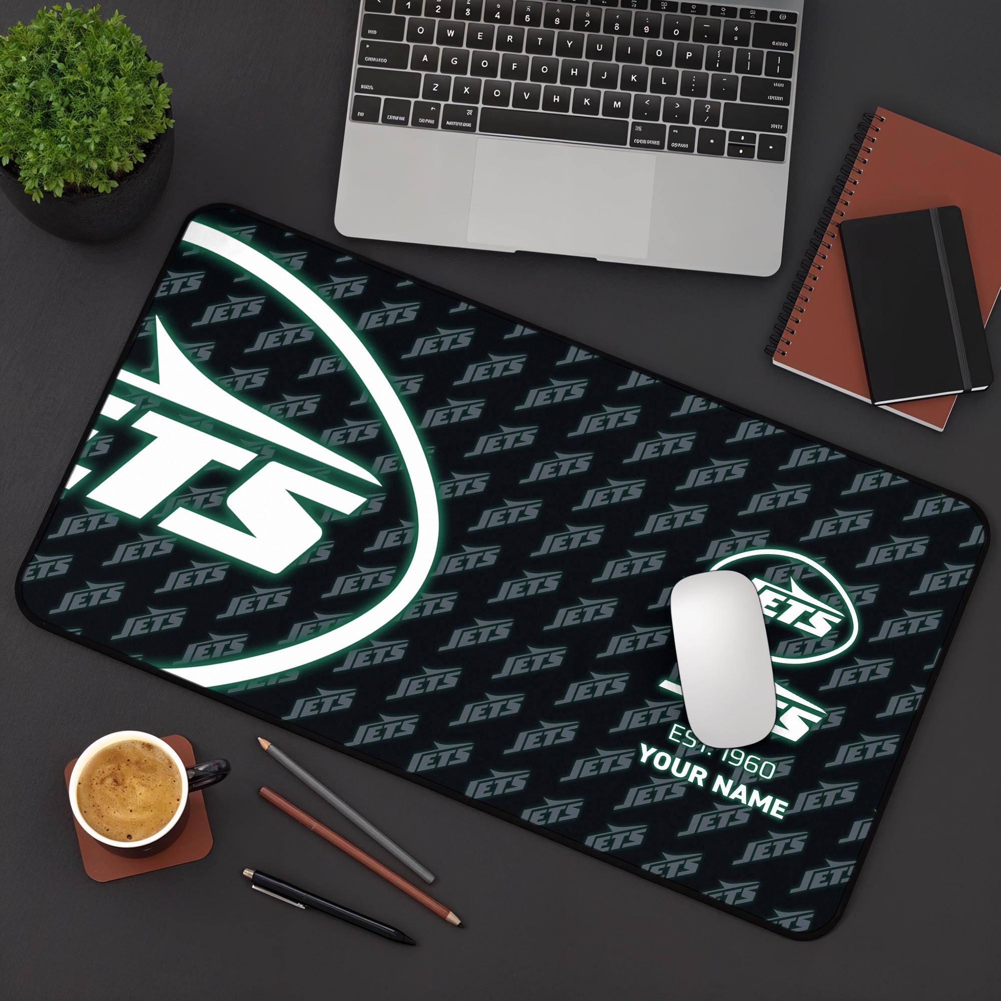 New York Jets 2025 Version Mouse Pad Custom Printed, Sport Team Mouse Pad, Sport Gift For Fans EHIVM-04151815