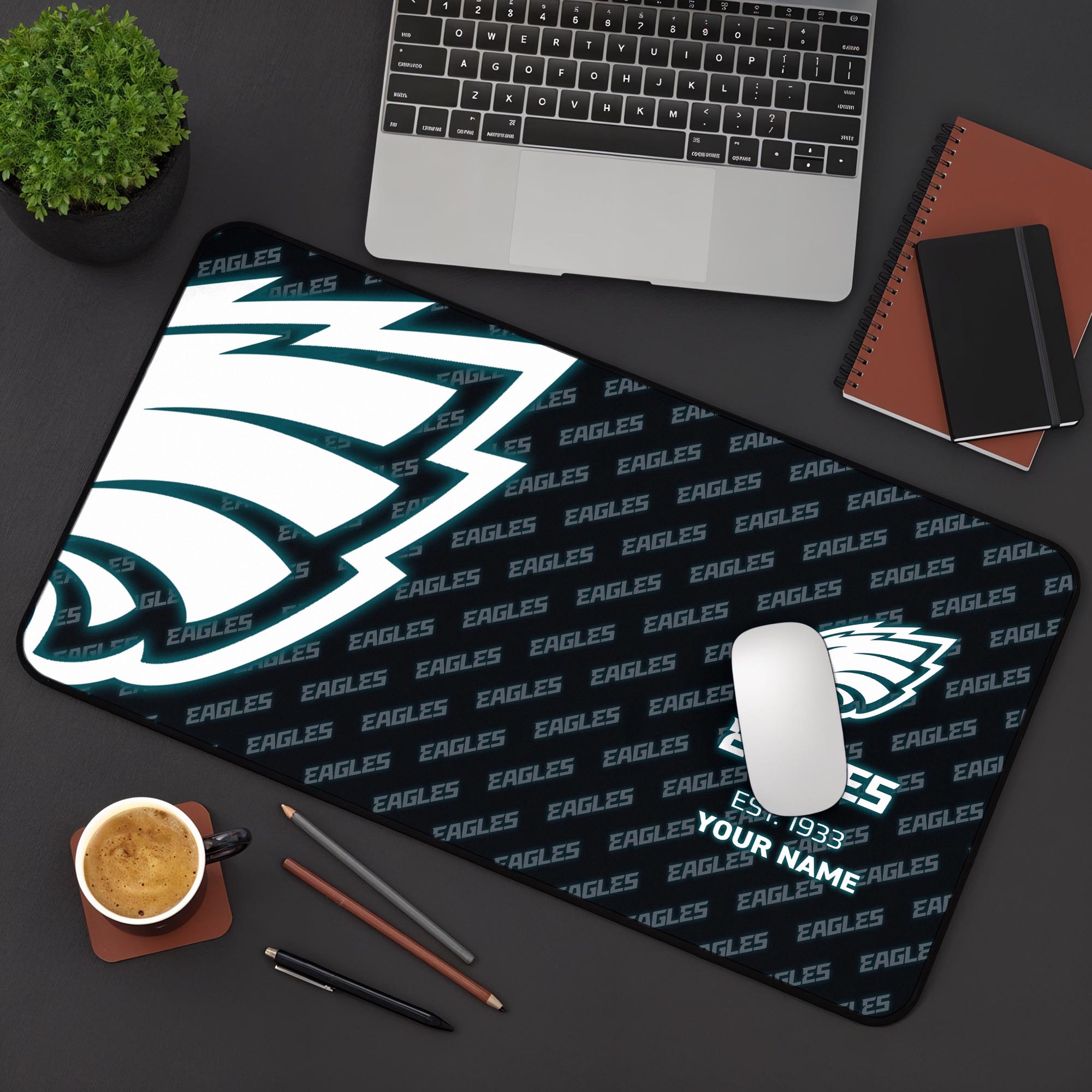 Philadelphia Eagles 2025 Version Mouse Pad Custom Printed, Sport Team Mouse Pad, Sport Gift For Fans EHIVM-04151815