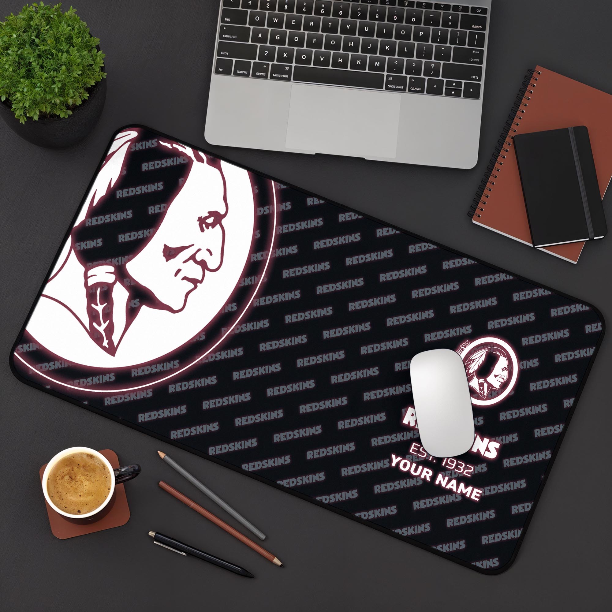 Washington Redskins 2025 Version Mouse Pad Custom Printed, Sport Team Mouse Pad, Sport Gift For Fans EHIVM-04151815