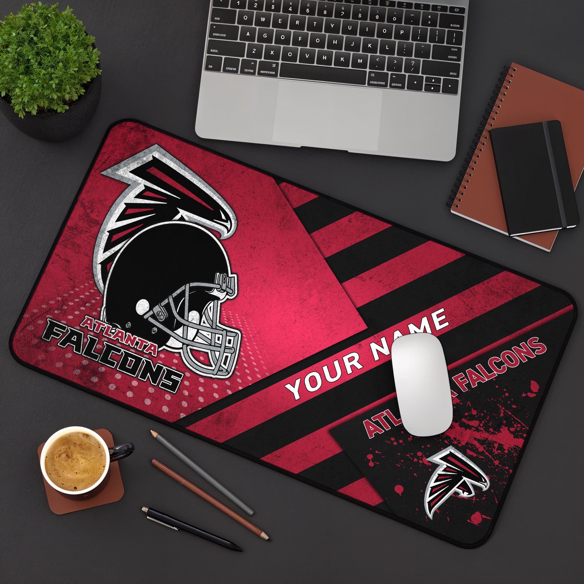 Atlanta Falcons 2025 Version Mouse Pad Custom Printed, Sport Team Mouse Pad, Sport Gift For Fans EHIVM-04151853
