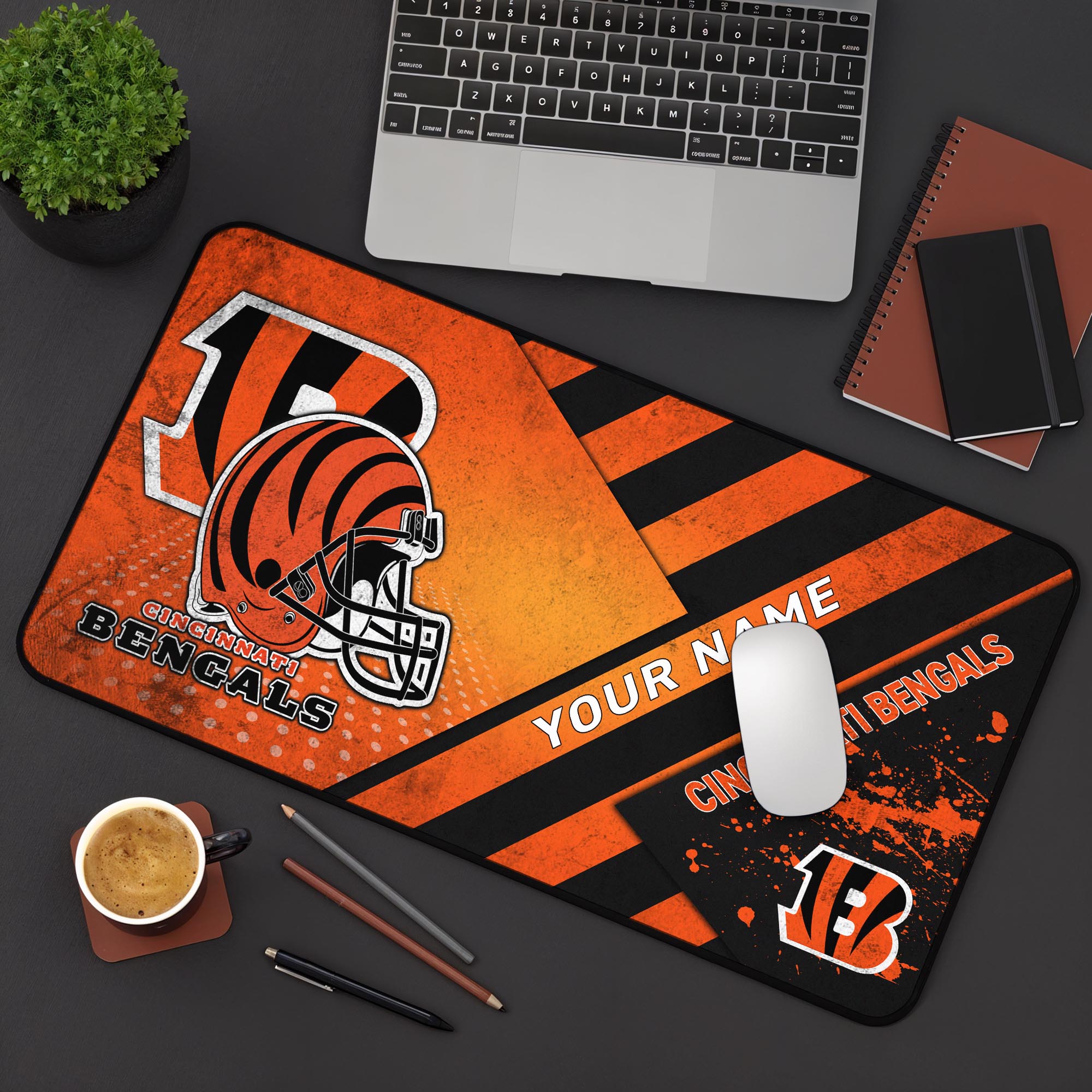 Cincinnati Bengals 2025 Version Mouse Pad Custom Printed, Sport Team Mouse Pad, Sport Gift For Fans EHIVM-04151853