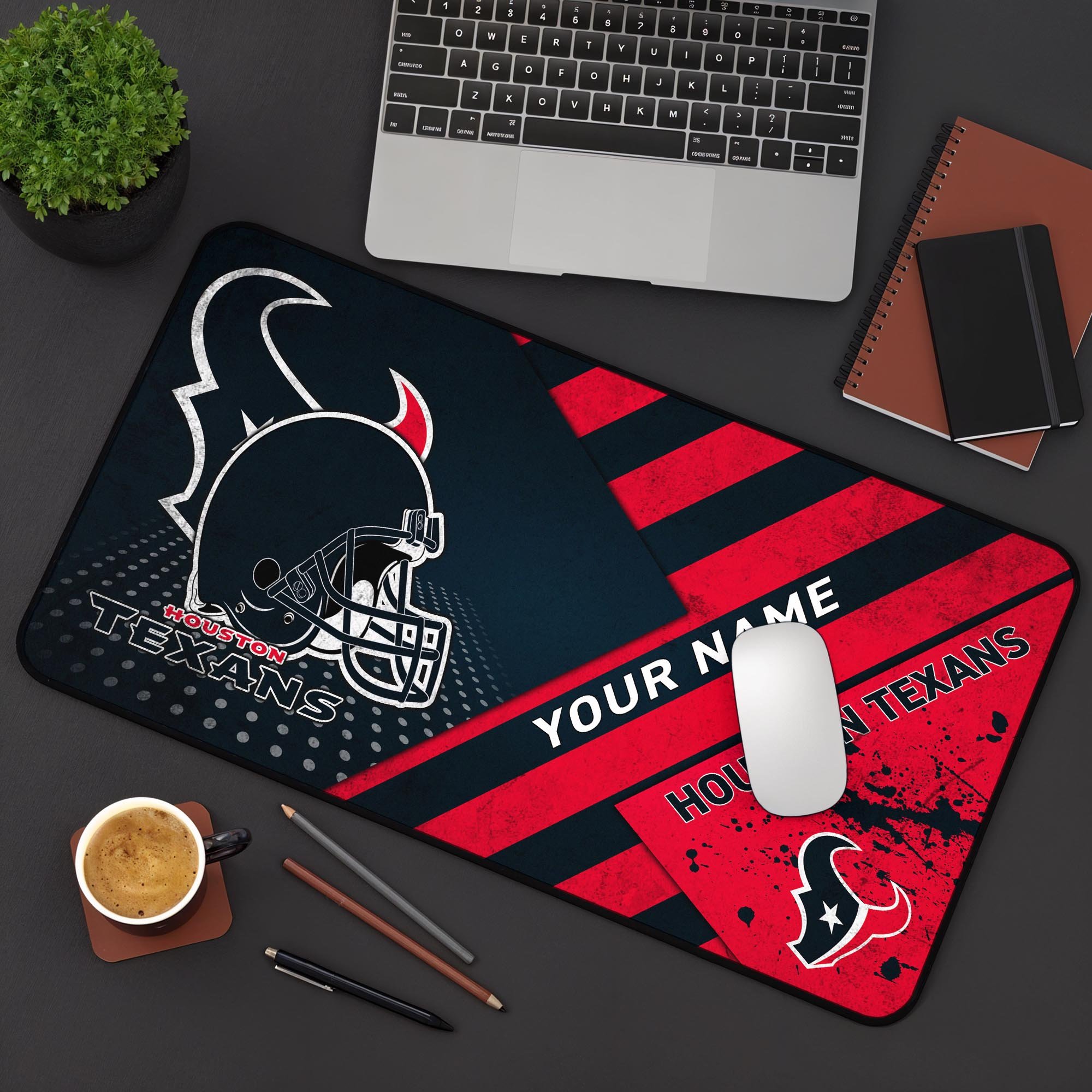 Houston Texans 2025 Version Mouse Pad Custom Printed, Sport Team Mouse Pad, Sport Gift For Fans EHIVM-04151853