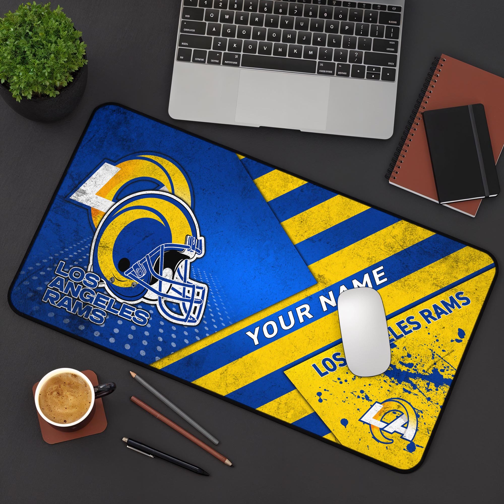 Los Angeles Rams 2025 Version Mouse Pad Custom Printed, Sport Team Mouse Pad, Sport Gift For Fans EHIVM-04151853