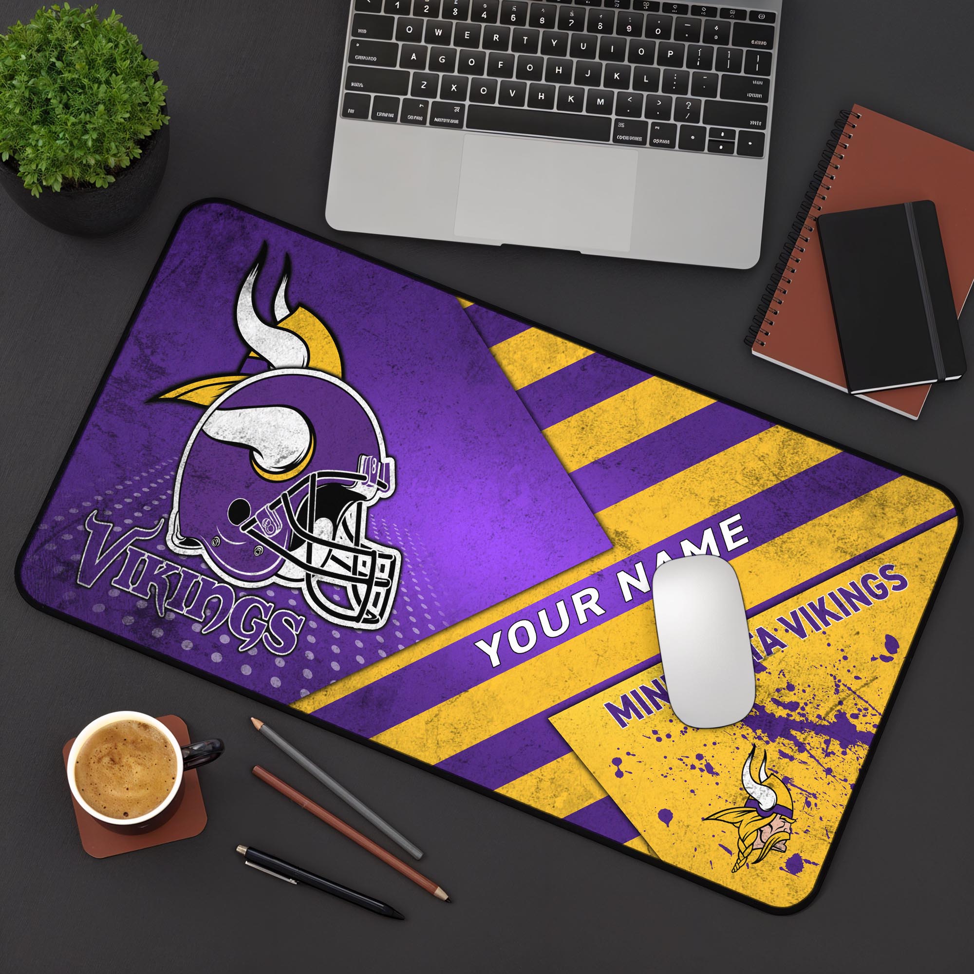 Minnesota Vikings 2025 Version Mouse Pad Custom Printed, Sport Team Mouse Pad, Sport Gift For Fans EHIVM-04151853