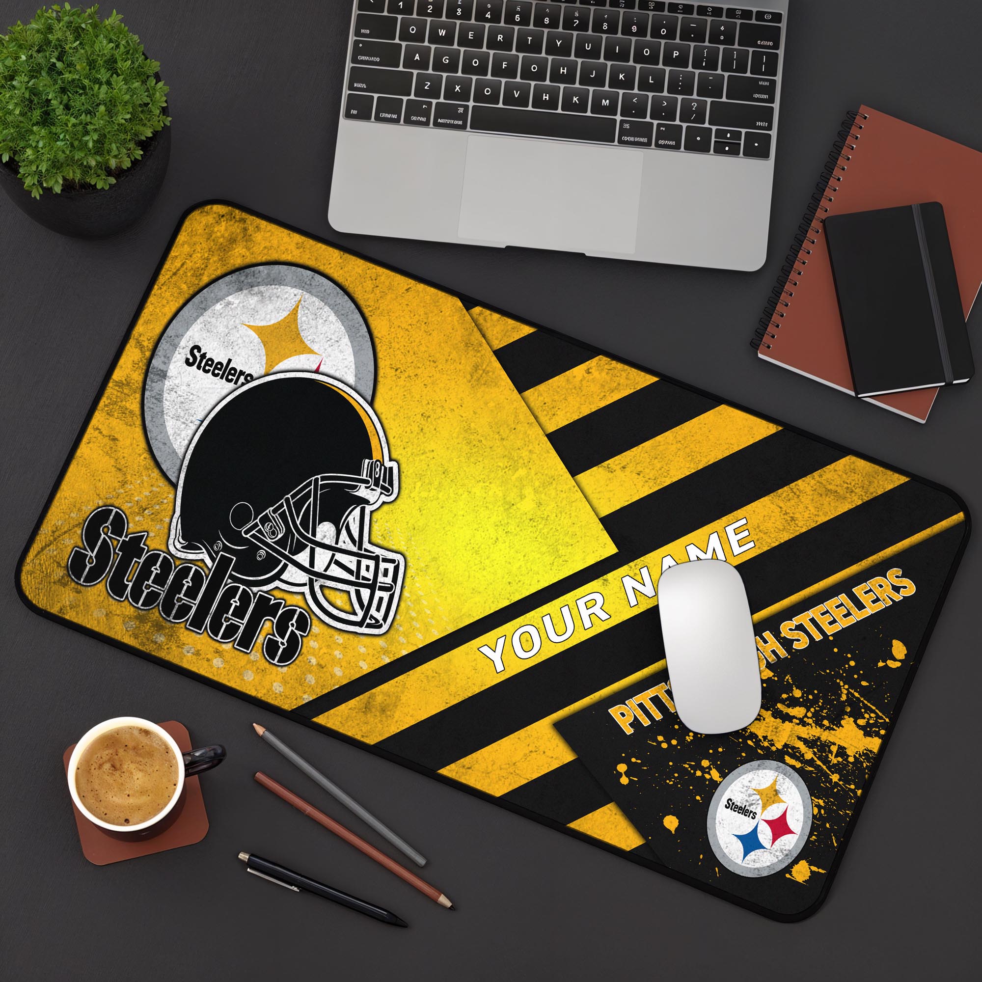 Pittsburgh Steelers 2025 Version Mouse Pad Custom Printed, Sport Team Mouse Pad, Sport Gift For Fans EHIVM-04151853