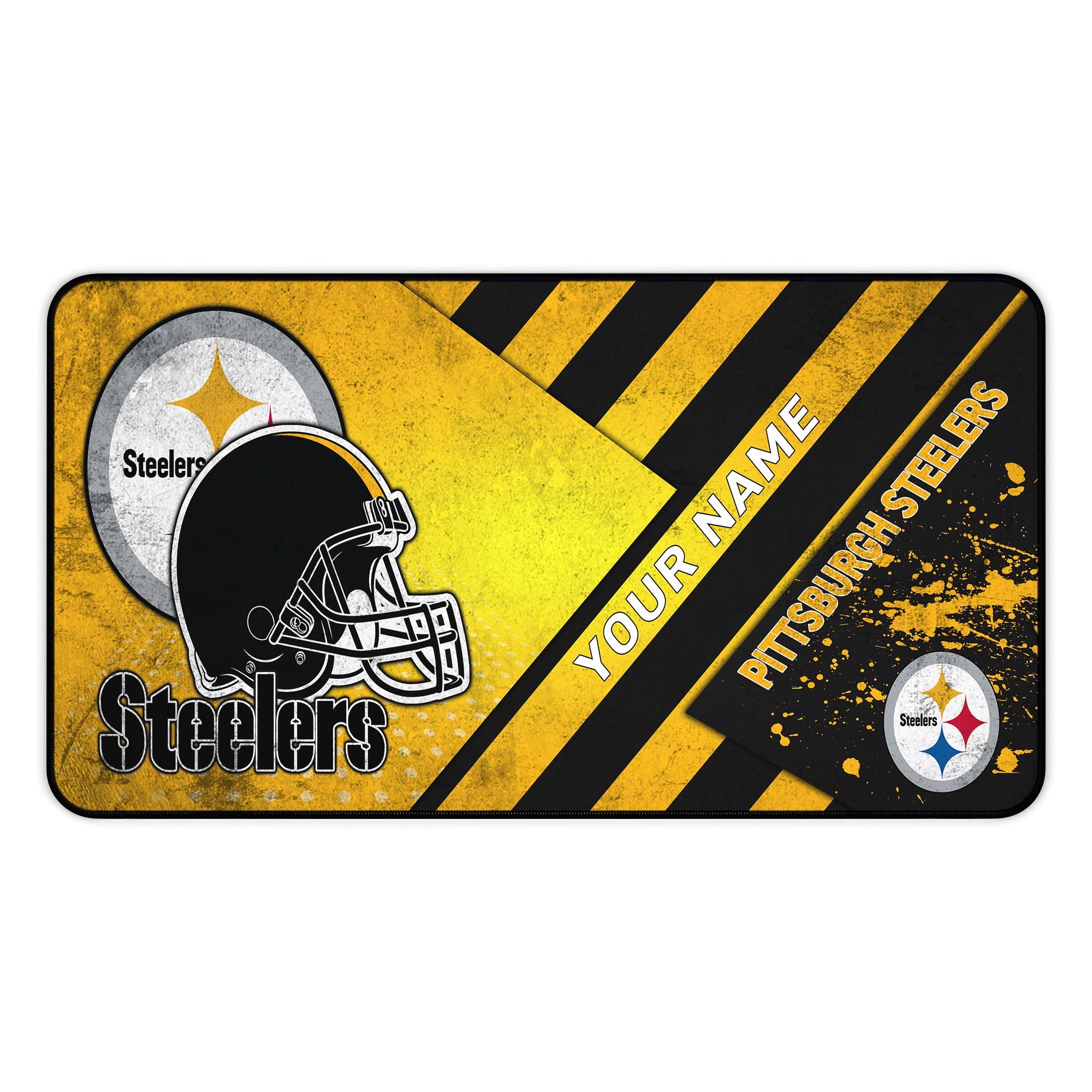 Alternative view of Pittsburgh Steelers 2025 Version Mouse Pad Custom Printed, Sport Team Mouse Pad, Sport Gift For Fans EHIVM-04151853
