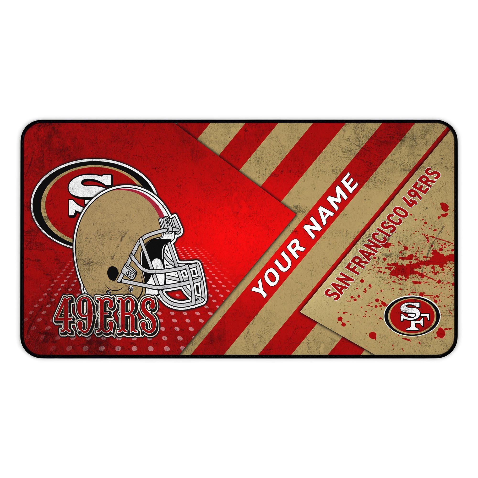 Alternative view of San Francisco 49ers 2025 Version Mouse Pad Custom Printed, Sport Team Mouse Pad, Sport Gift For Fans EHIVM-04151853