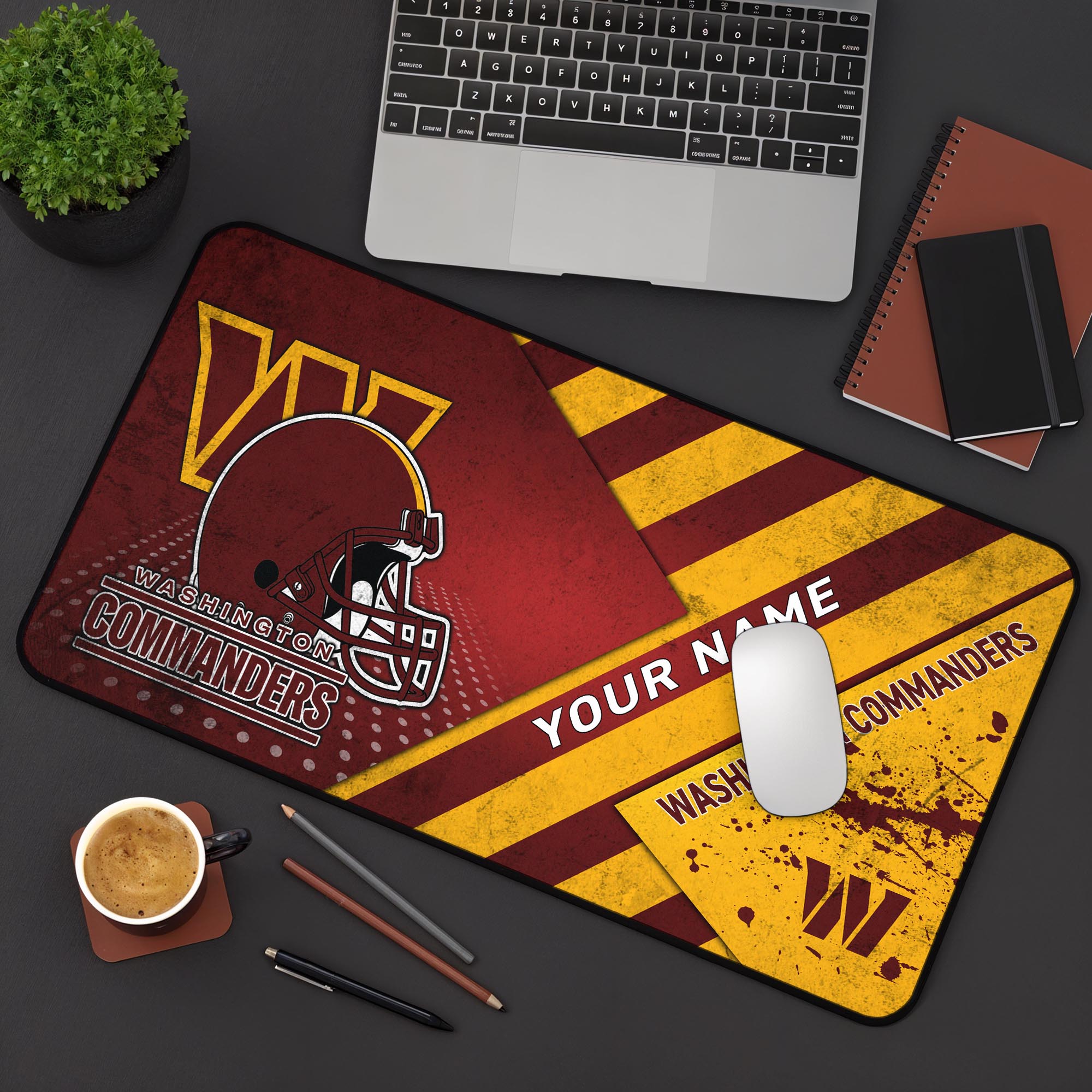 Washington Commanders 2025 Version Mouse Pad Custom Printed, Sport Team Mouse Pad, Sport Gift For Fans EHIVM-04151853
