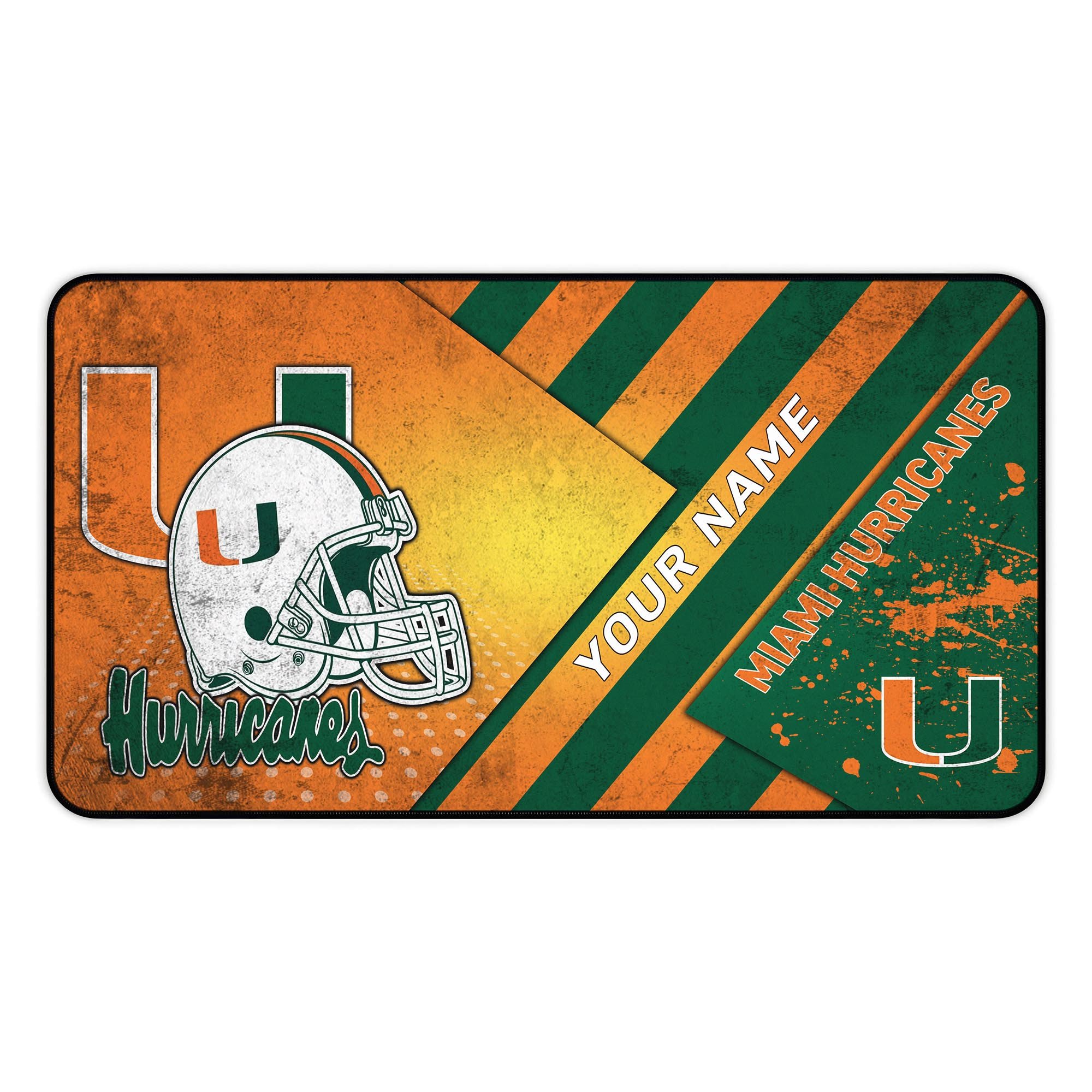 Alternative view of Miami Hurricanes 2025 Version Mouse Pad Custom Printed, Sport Team Mouse Pad, Sport Gift For Fans EHIVM-04171879