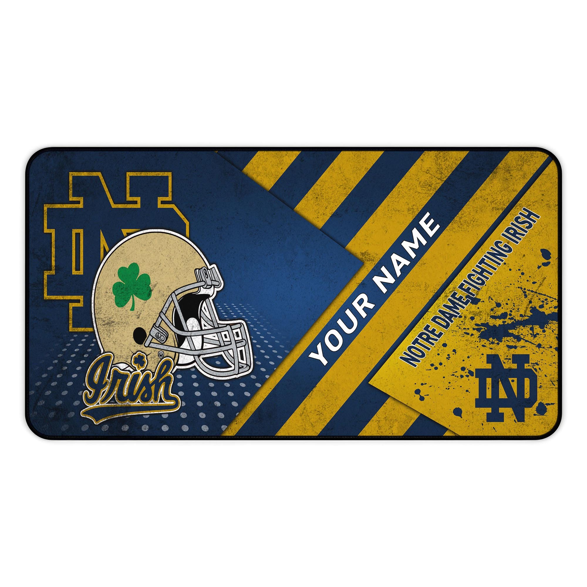 Alternative view of Notre Dame Fighting Irish 2025 Version Mouse Pad Custom Printed, Sport Team Mouse Pad, Sport Gift For Fans EHIVM-04171879