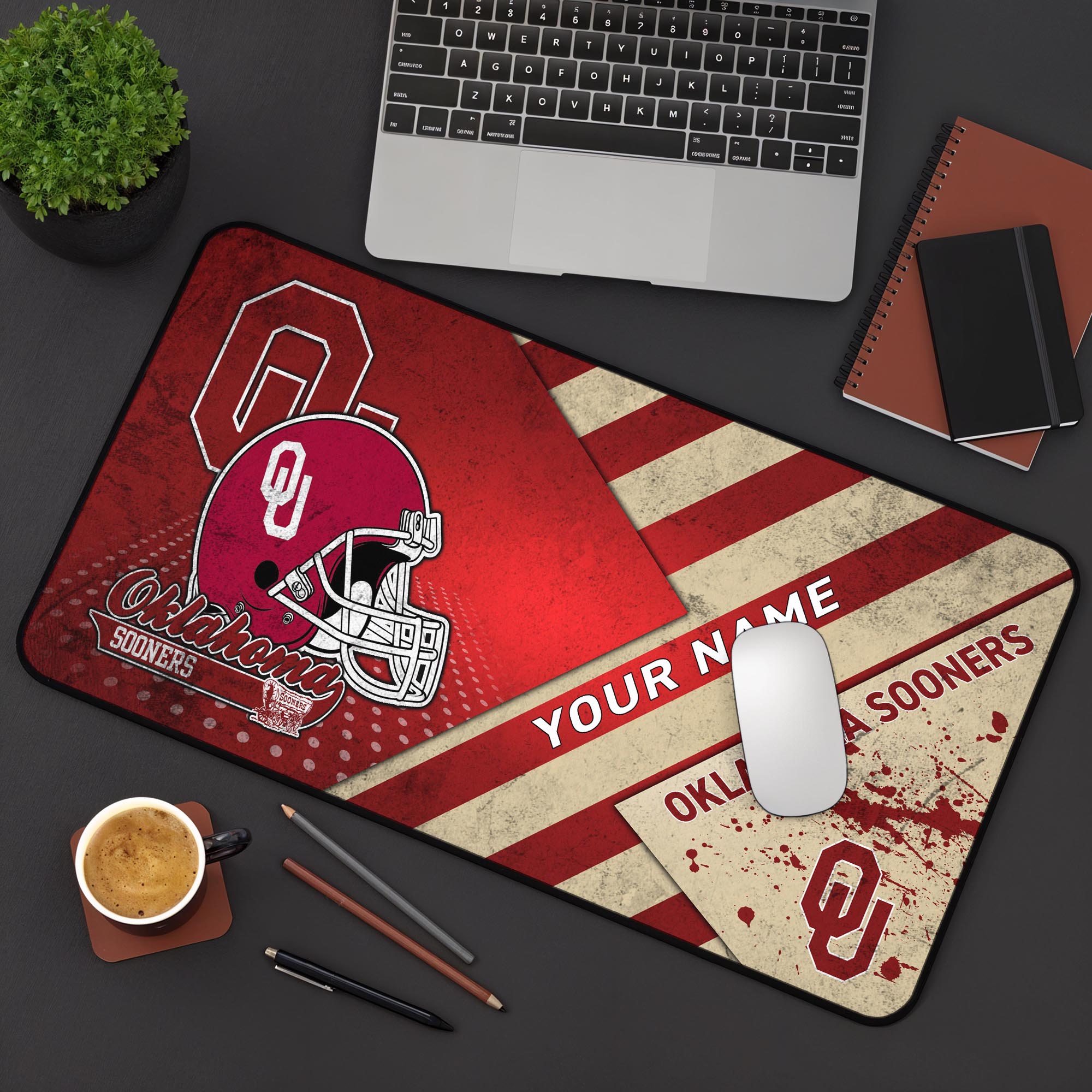 Oklahoma Sooners 2025 Version Mouse Pad Custom Printed, Sport Team Mouse Pad, Sport Gift For Fans EHIVM-04171879