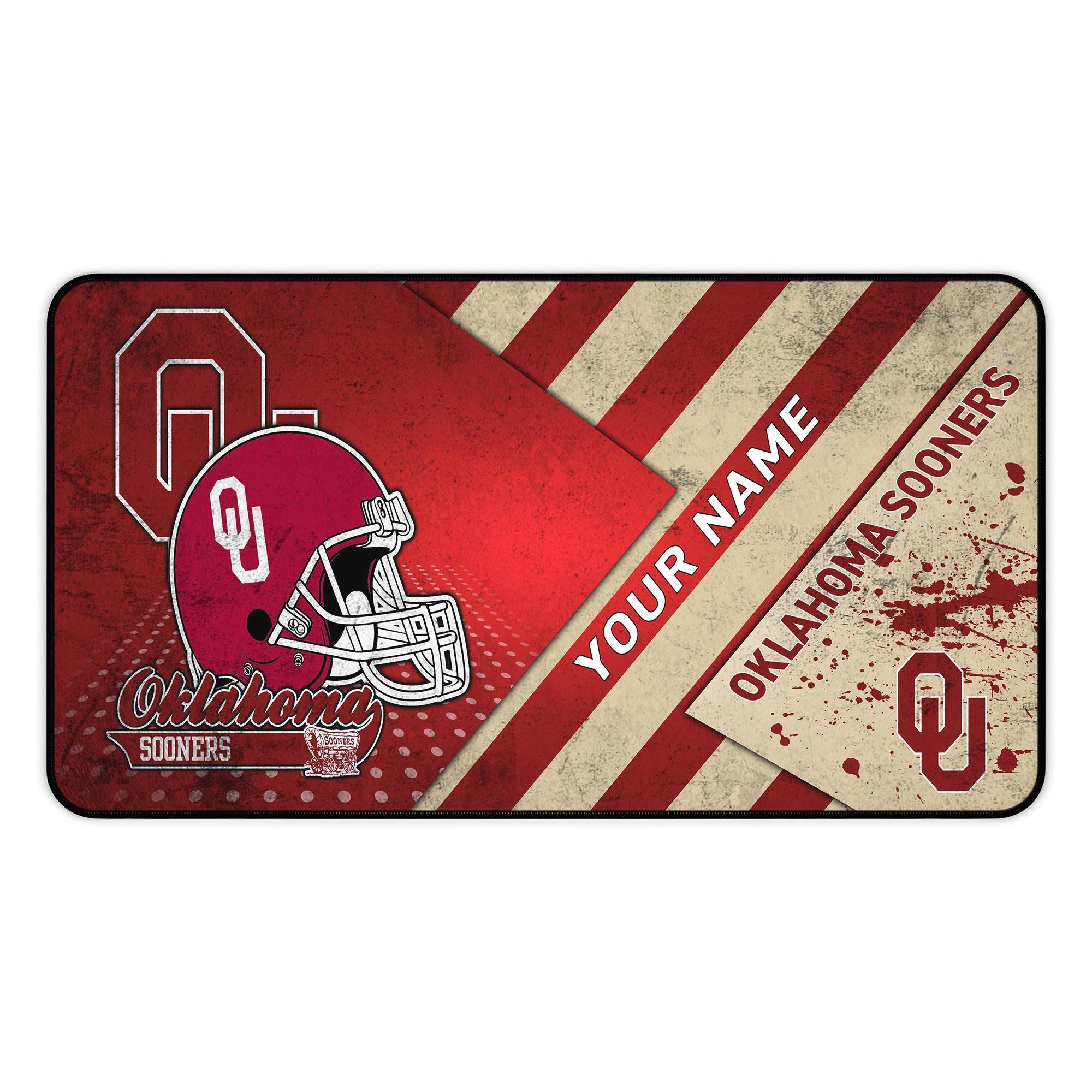 Alternative view of Oklahoma Sooners 2025 Version Mouse Pad Custom Printed, Sport Team Mouse Pad, Sport Gift For Fans EHIVM-04171879