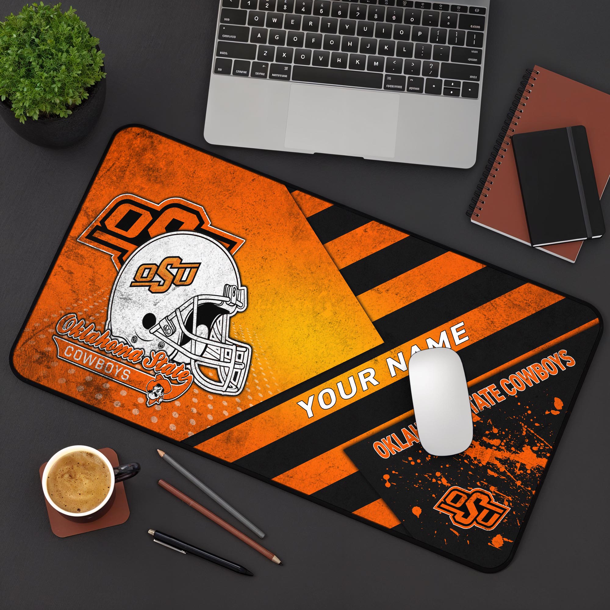 Oklahoma State Cowboys 2025 Version Mouse Pad Custom Printed, Sport Team Mouse Pad, Sport Gift For Fans EHIVM-04171879