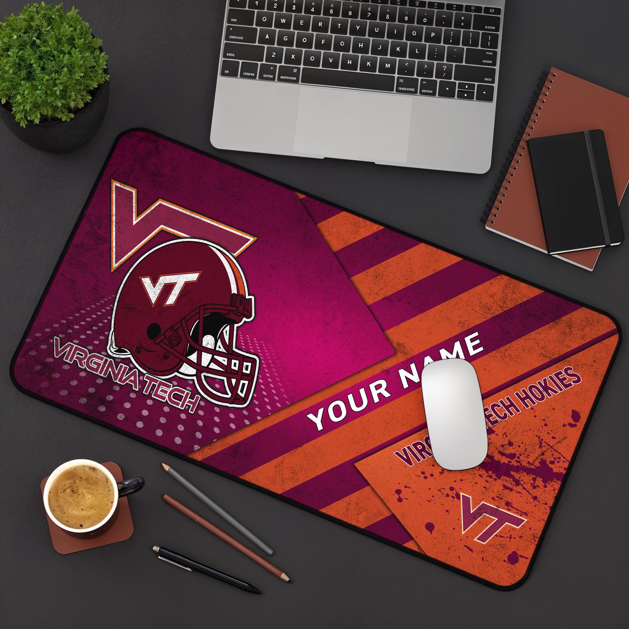 Virginia Tech Hokies 2025 Version Mouse Pad Custom Printed, Sport Team Mouse Pad, Sport Gift For Fans EHIVM-04171879