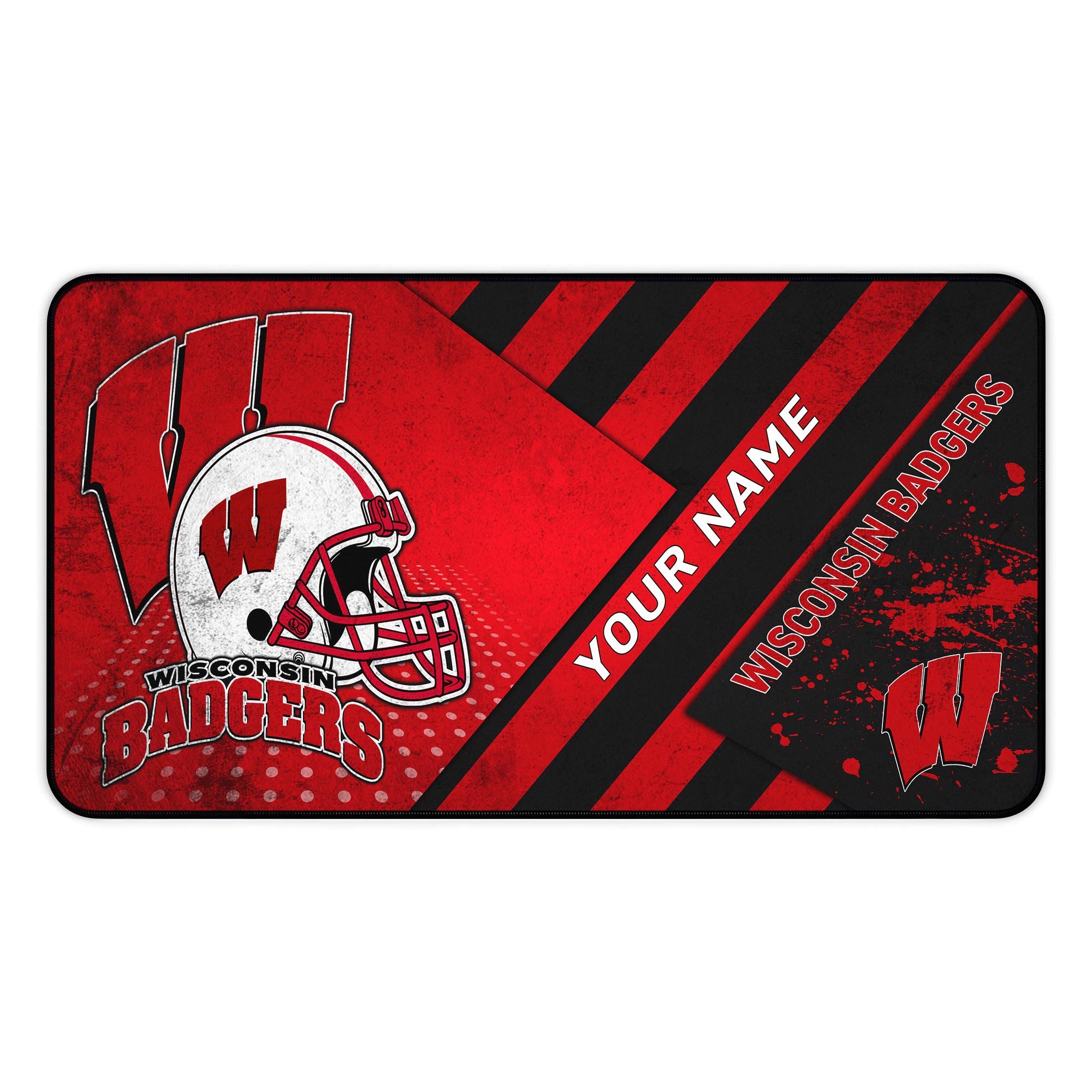 Alternative view of Wisconsin Badgers 2025 Version Mouse Pad Custom Printed, Sport Team Mouse Pad, Sport Gift For Fans EHIVM-04171879