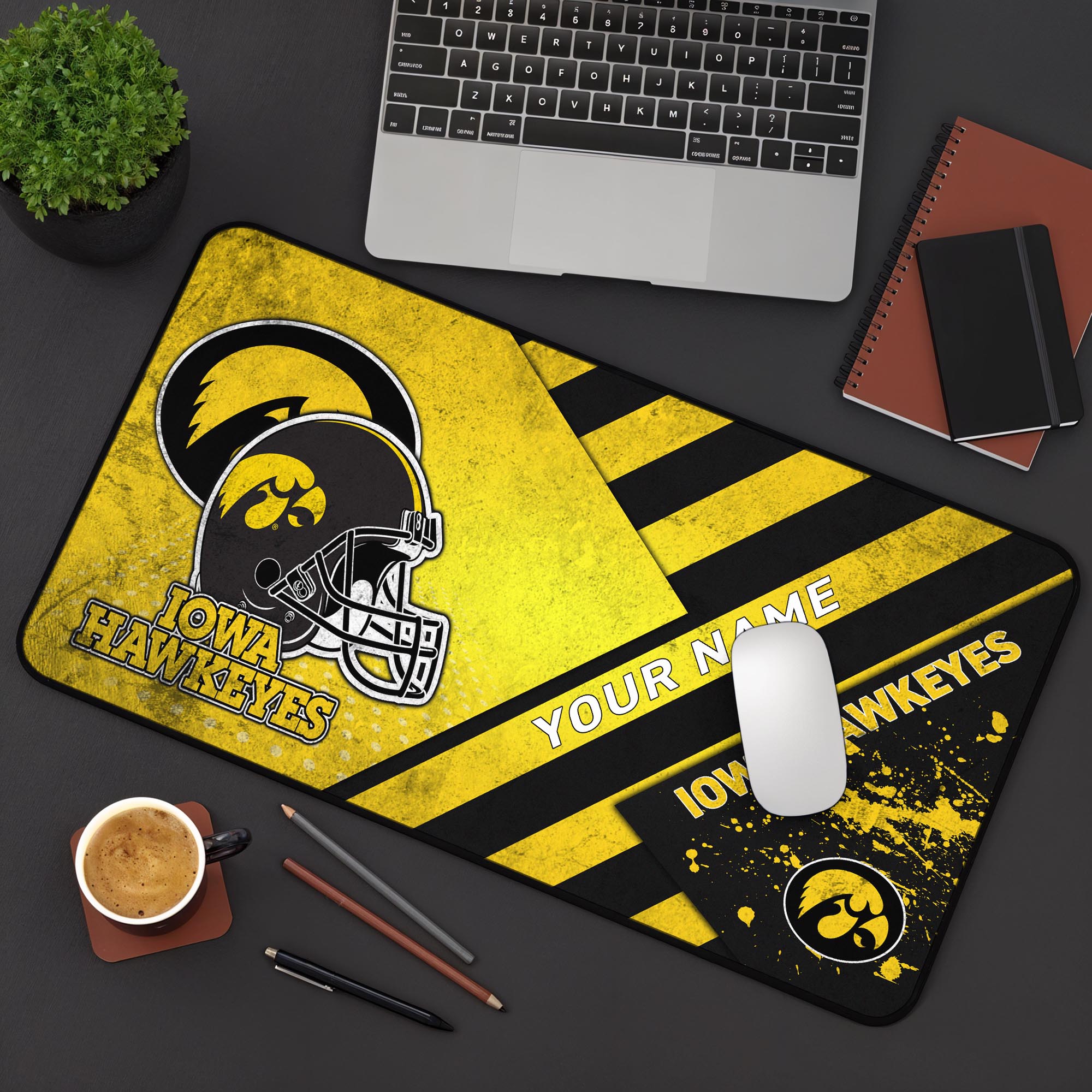 Iowa Hawkeyes 2025 Version Mouse Pad Custom Printed, Sport Team Mouse Pad, Sport Gift For Fans EHIVM-04171879