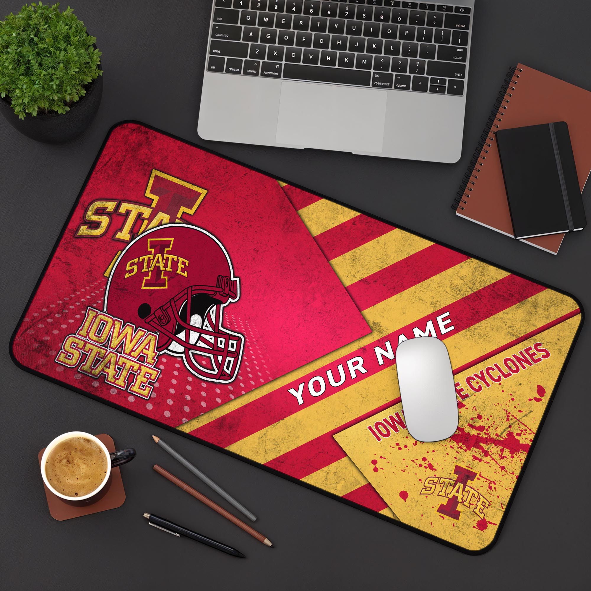 Iowa State Cyclones 2025 Version Mouse Pad Custom Printed, Sport Team Mouse Pad, Sport Gift For Fans EHIVM-04171879