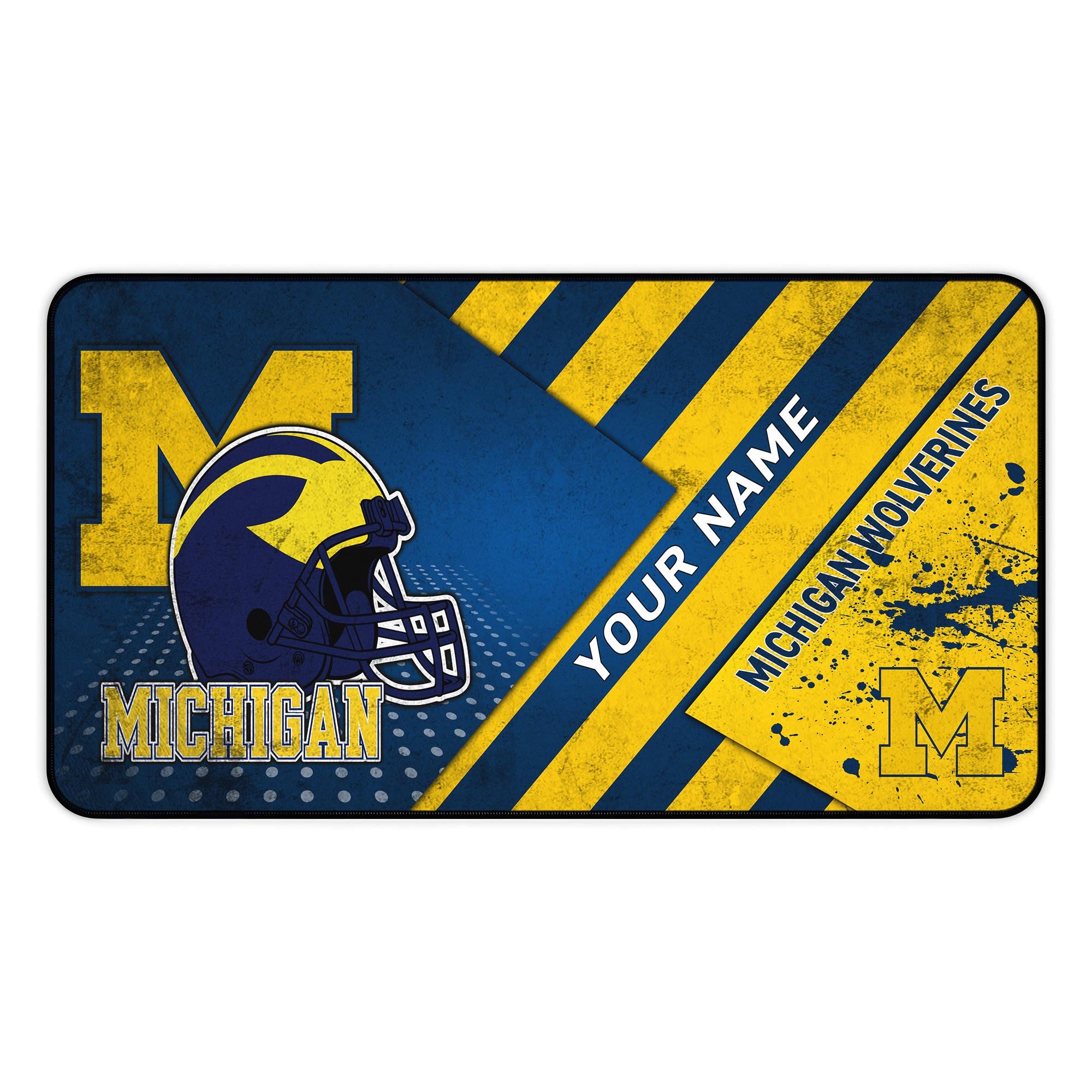 Alternative view of Michigan Wolverines 2025 Version Mouse Pad Custom Printed, Sport Team Mouse Pad, Sport Gift For Fans EHIVM-04171879
