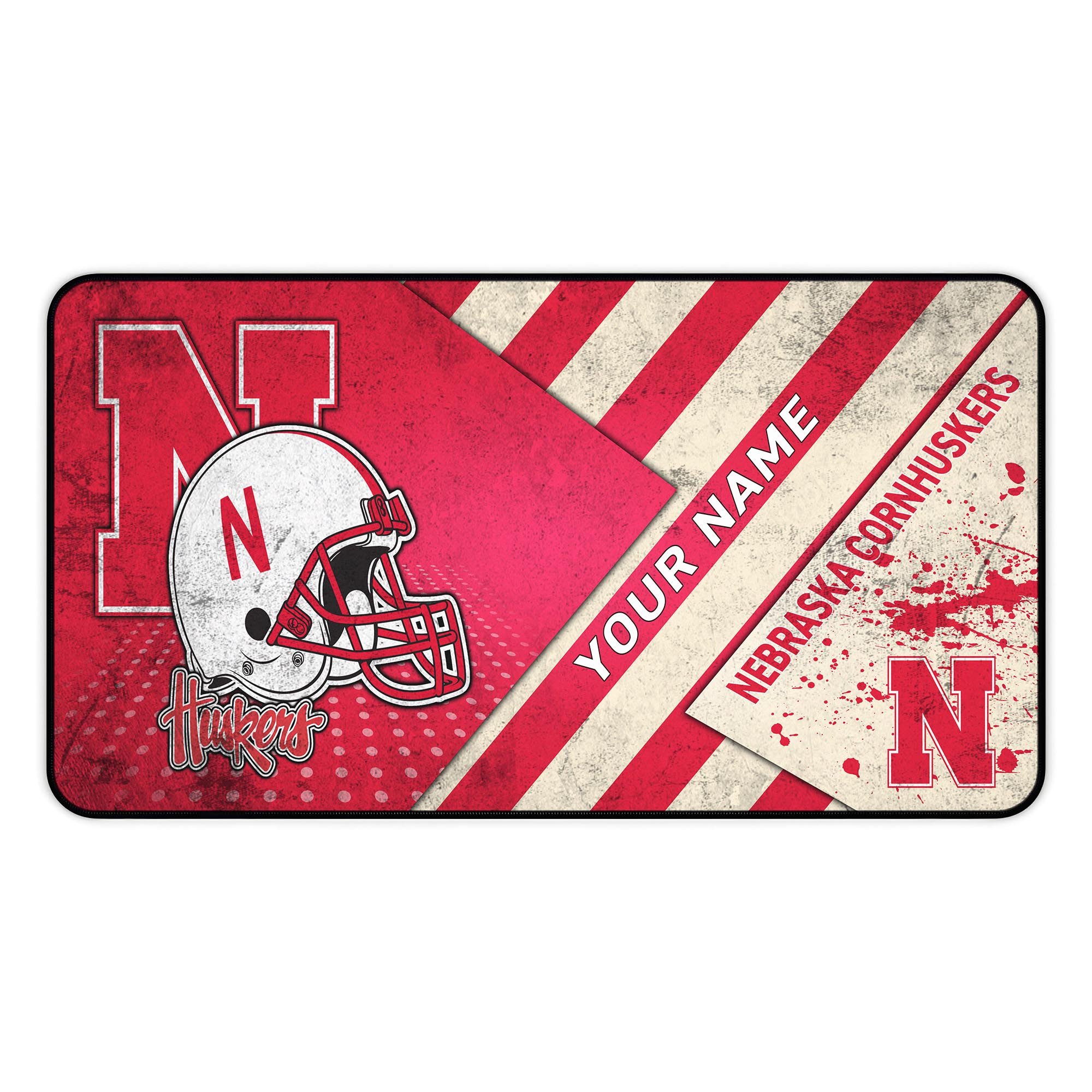 Alternative view of Nebraska Cornhuskers 2025 Version Mouse Pad Custom Printed, Sport Team Mouse Pad, Sport Gift For Fans EHIVM-04171879
