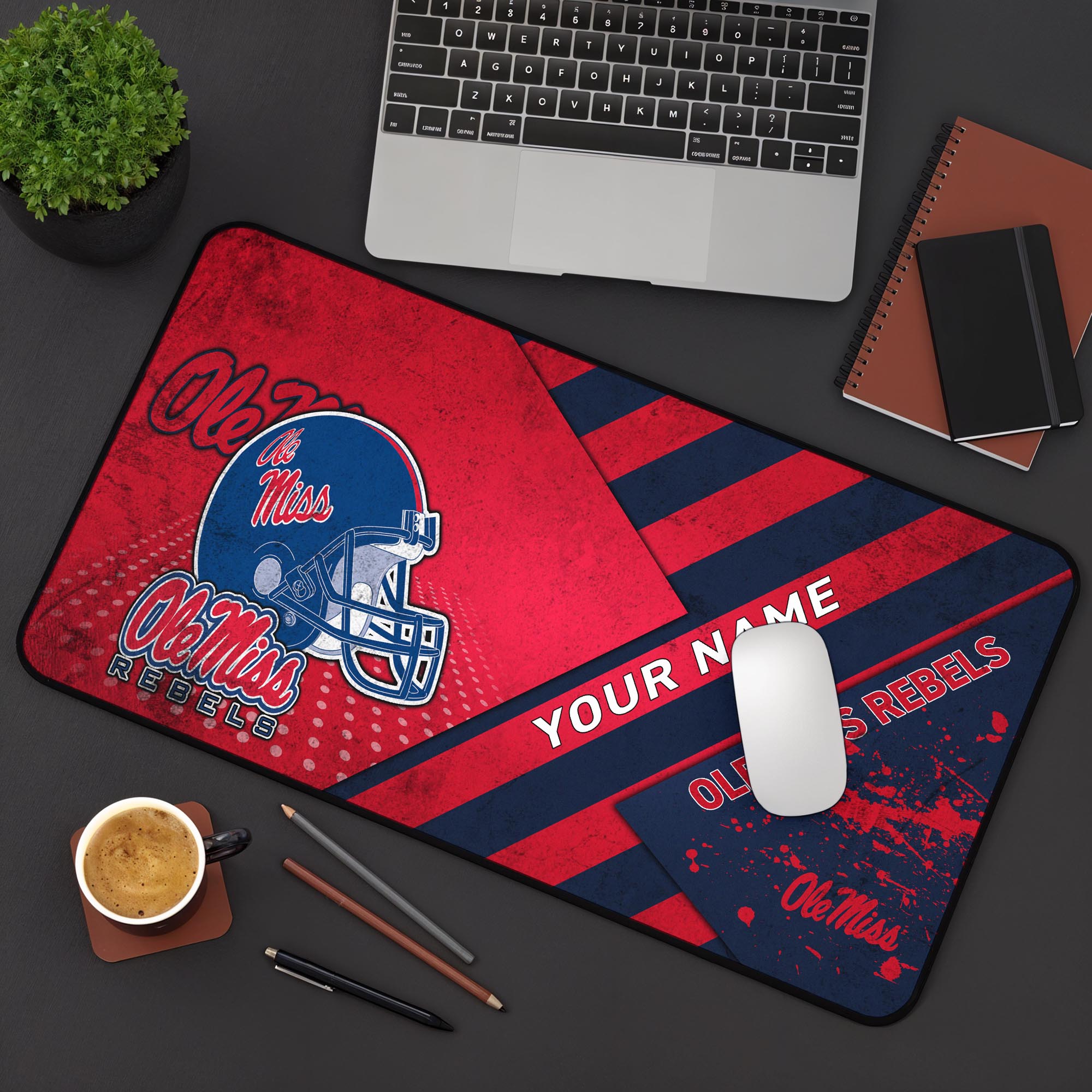 Ole Miss Rebels 2025 Version Mouse Pad Custom Printed, Sport Team Mouse Pad, Sport Gift For Fans EHIVM-04171879