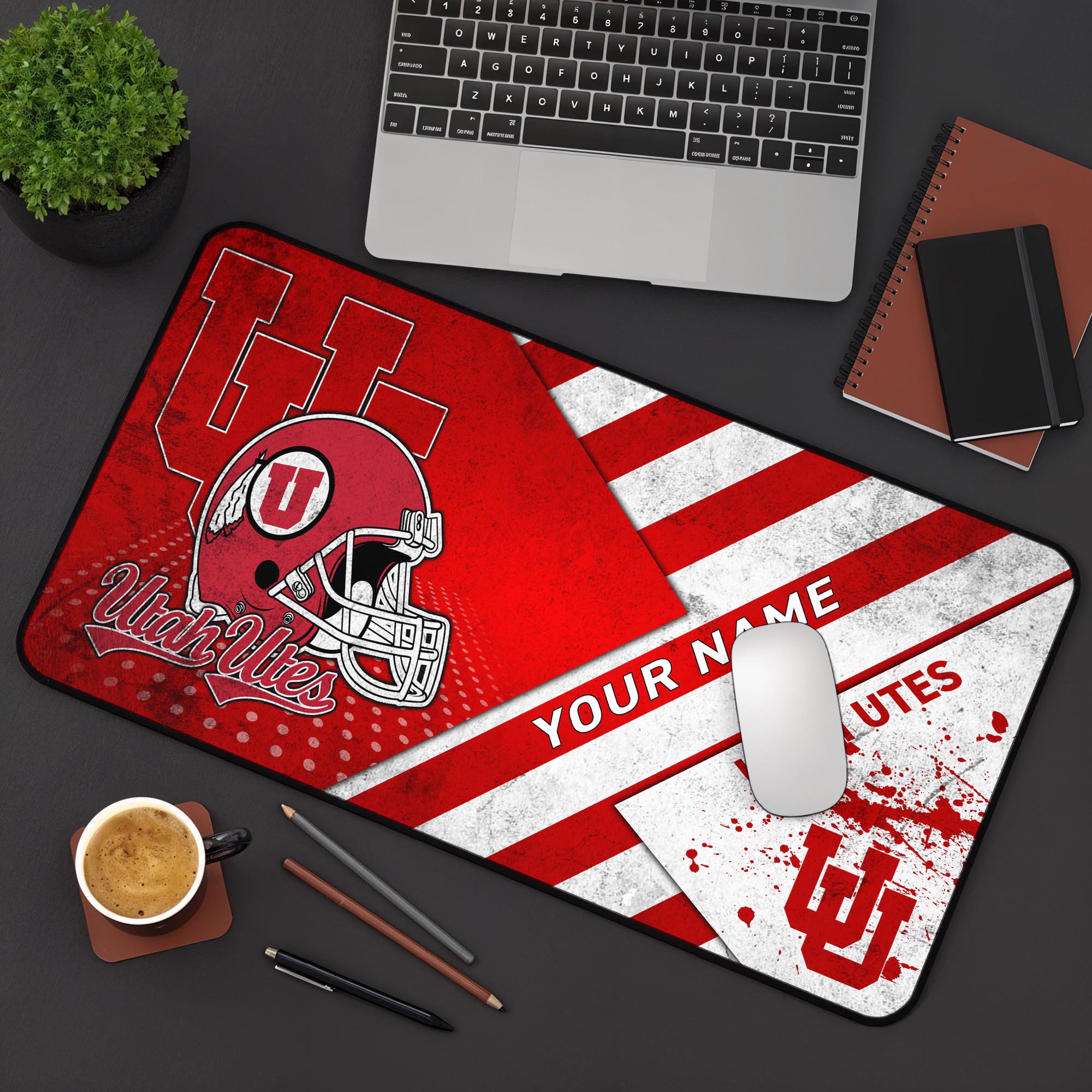 Utah Utes 2025 Version Mouse Pad Custom Printed, Sport Team Mouse Pad, Sport Gift For Fans EHIVM-04171879