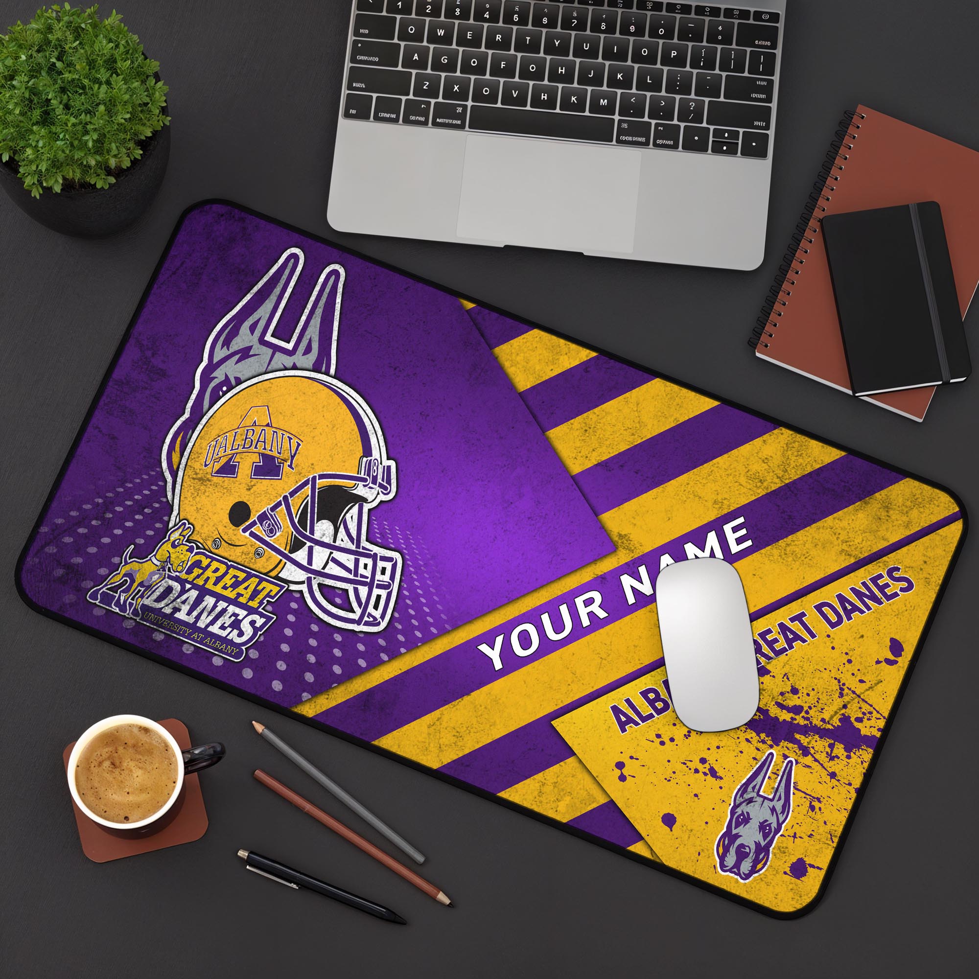 Albany Great Danes 2025 Version Mouse Pad Custom Printed, Sport Team Mouse Pad, Sport Gift For Fans EHIVM-04171879