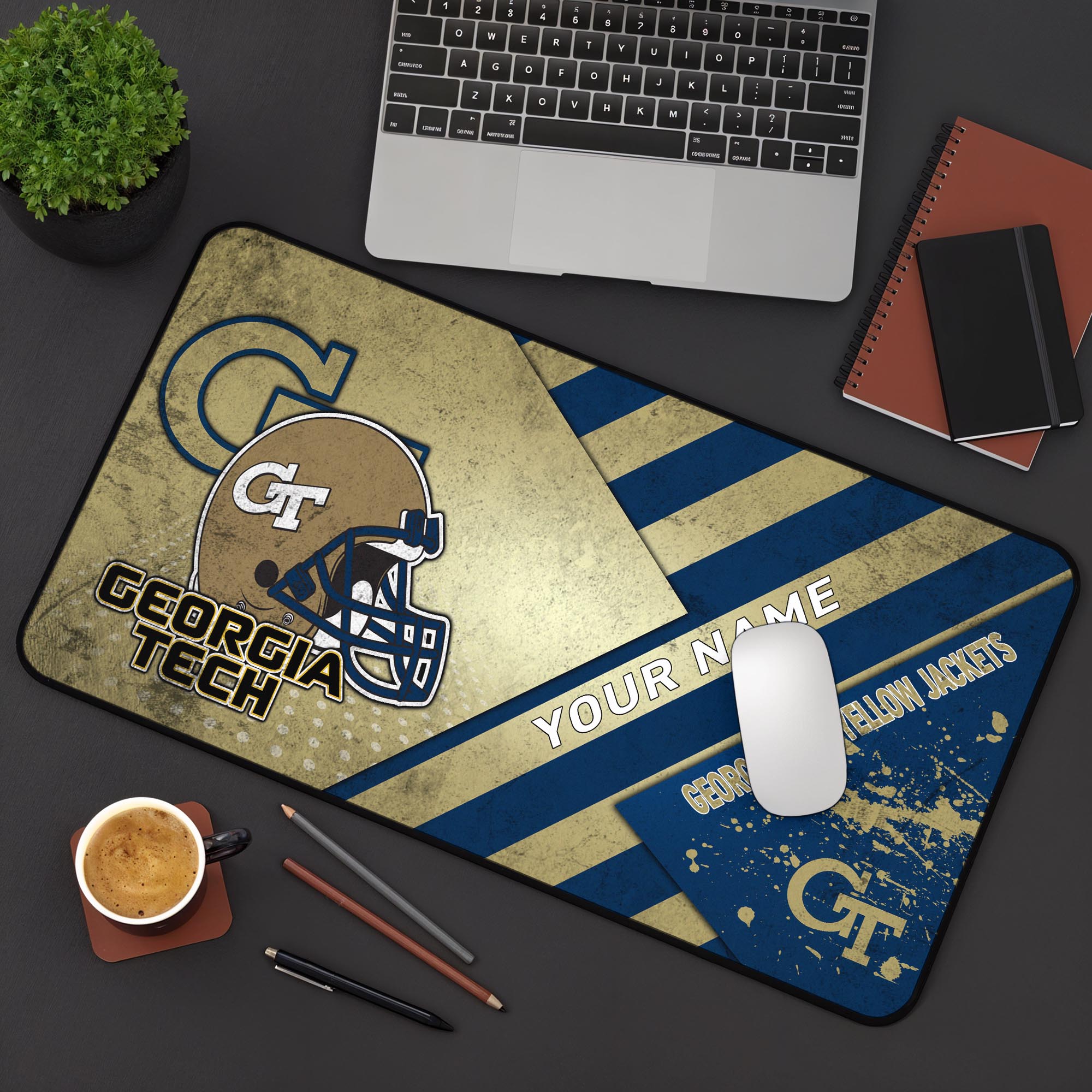 Georgia Tech Yellow Jackets 2025 Version Mouse Pad Custom Printed, Sport Team Mouse Pad, Sport Gift For Fans EHIVM-04171879