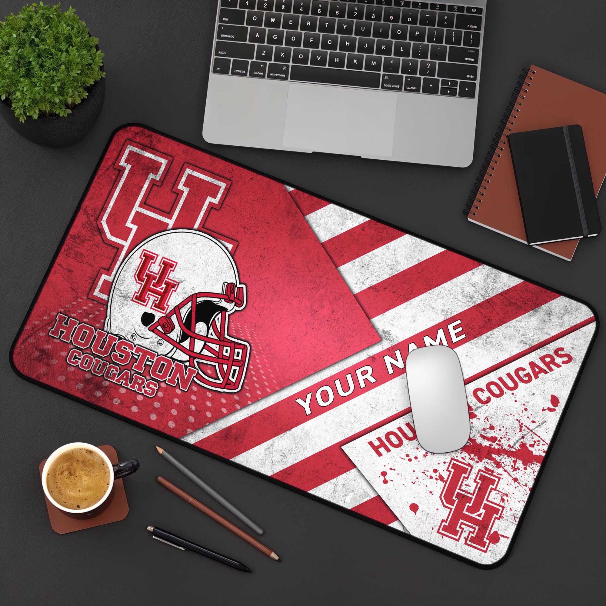 Houston Cougars 2025 Version Mouse Pad Custom Printed, Sport Team Mouse Pad, Sport Gift For Fans EHIVM-04171879
