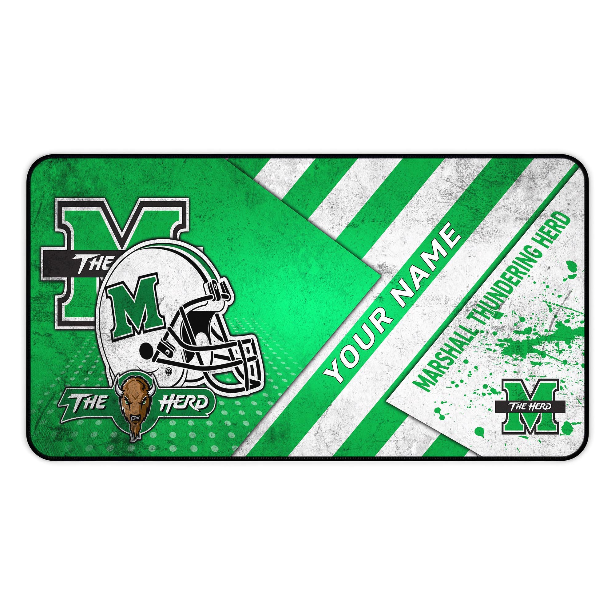 Alternative view of Marshall Thundering Herd 2025 Version Mouse Pad Custom Printed, Sport Team Mouse Pad, Sport Gift For Fans EHIVM-04171879