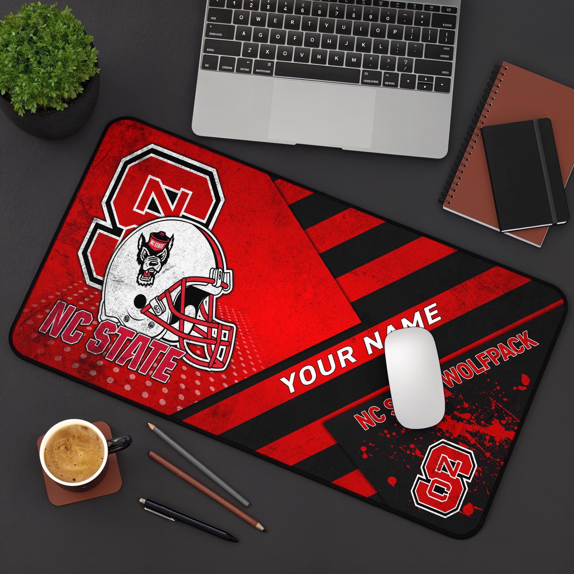 NC State Wolfpack 2025 Version Mouse Pad Custom Printed, Sport Team Mouse Pad, Sport Gift For Fans EHIVM-04171879
