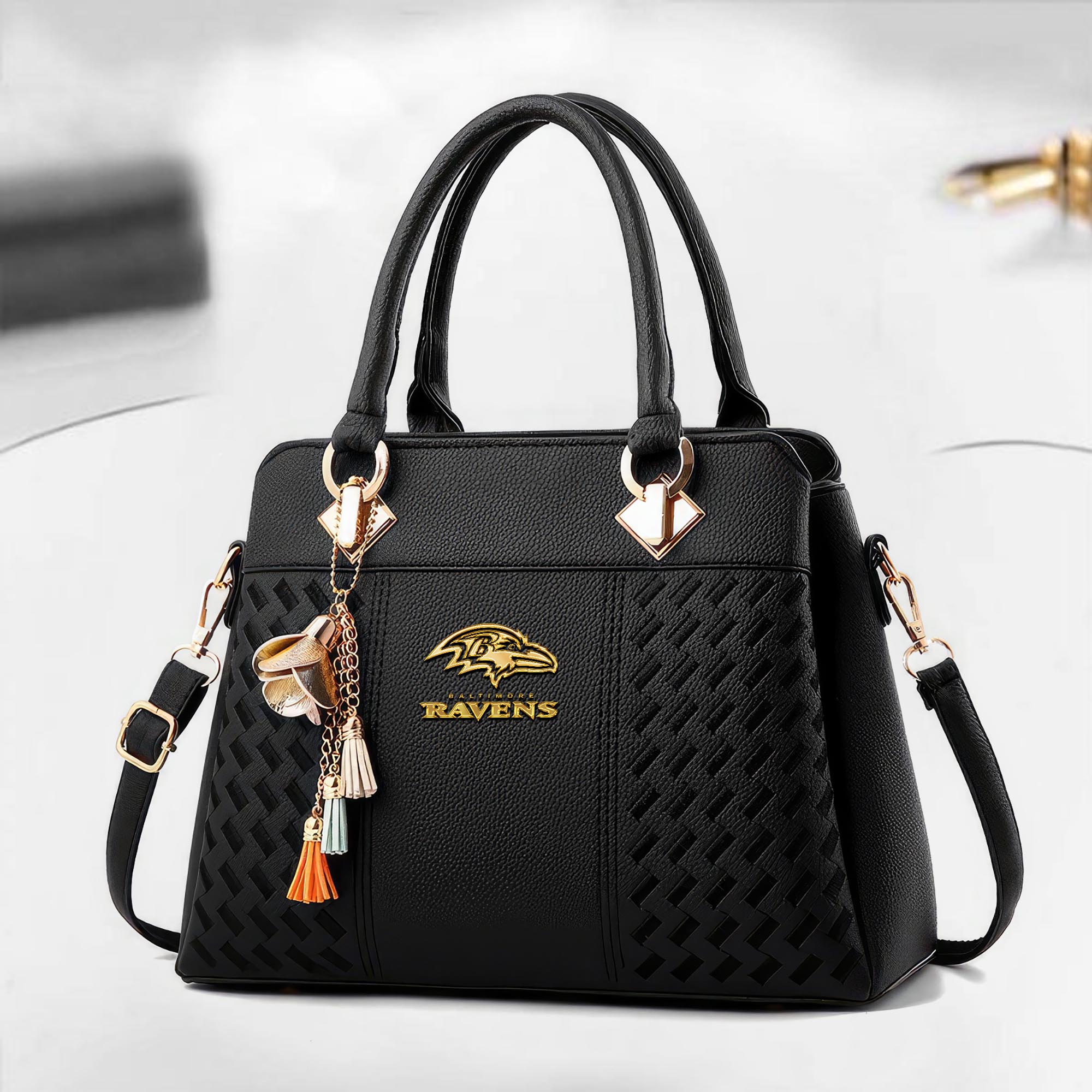 Baltimore Ravens Deluxe Handbag For Women 2025 Versions, Sport Deluxe Handbag, Mother's Day Gift EHIVM-05032128