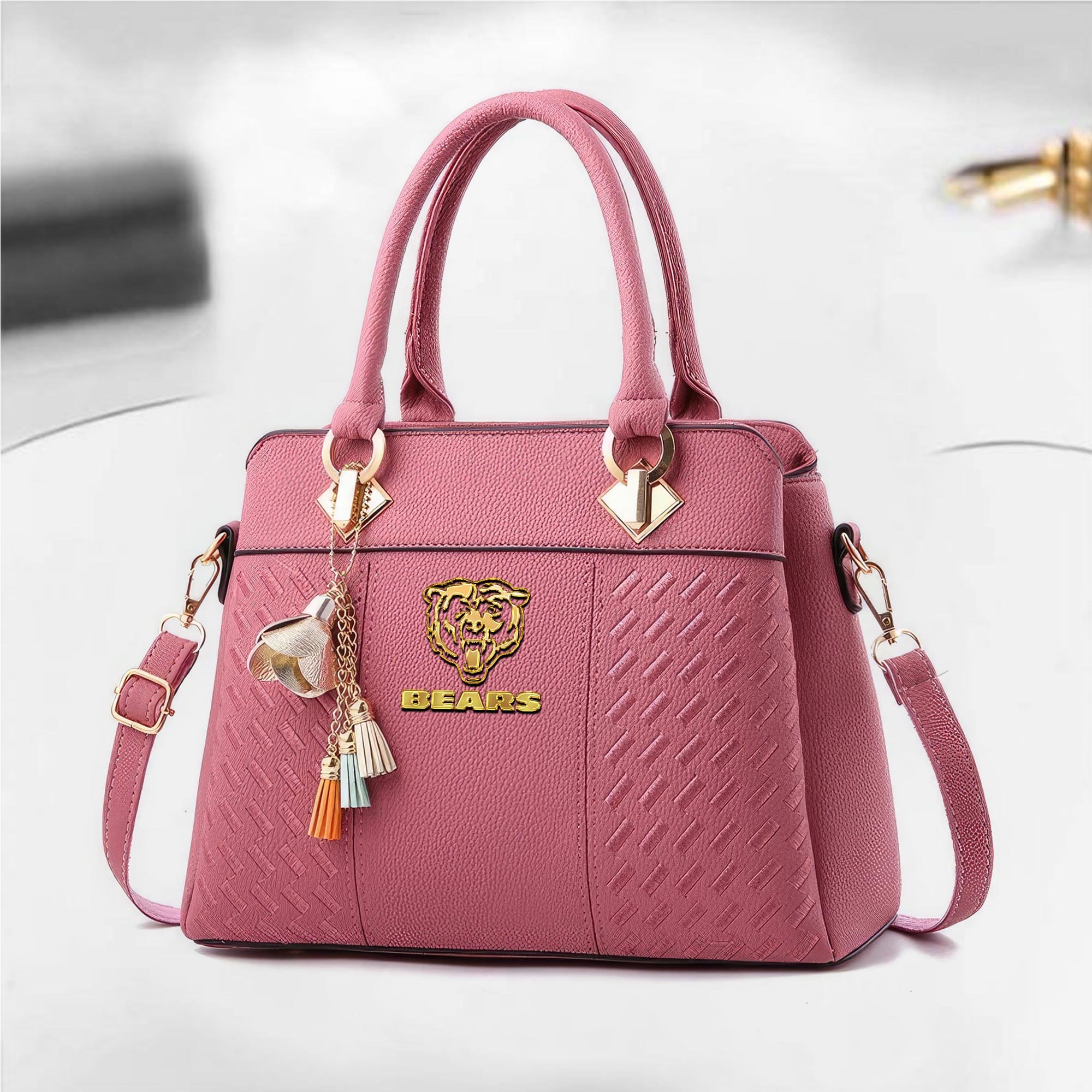 Alternative view of Chicago Bears Deluxe Handbag For Women 2025 Versions, Sport Deluxe Handbag, Mother's Day Gift EHIVM-05032128