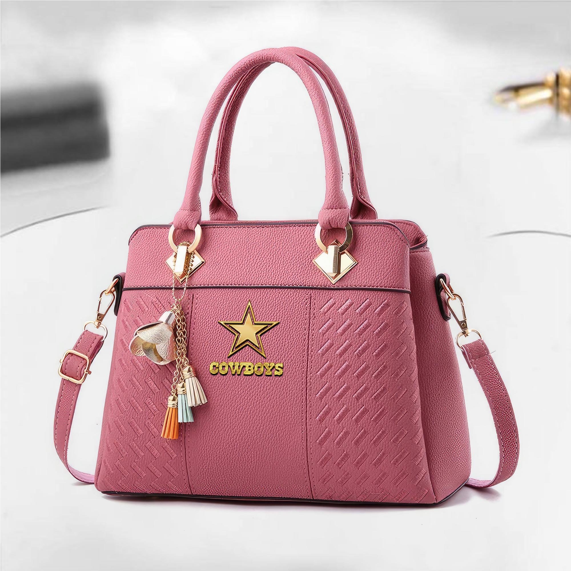 Alternative view of Dallas Cowboys Deluxe Handbag For Women 2025 Versions, Sport Deluxe Handbag, Mother's Day Gift EHIVM-05032128