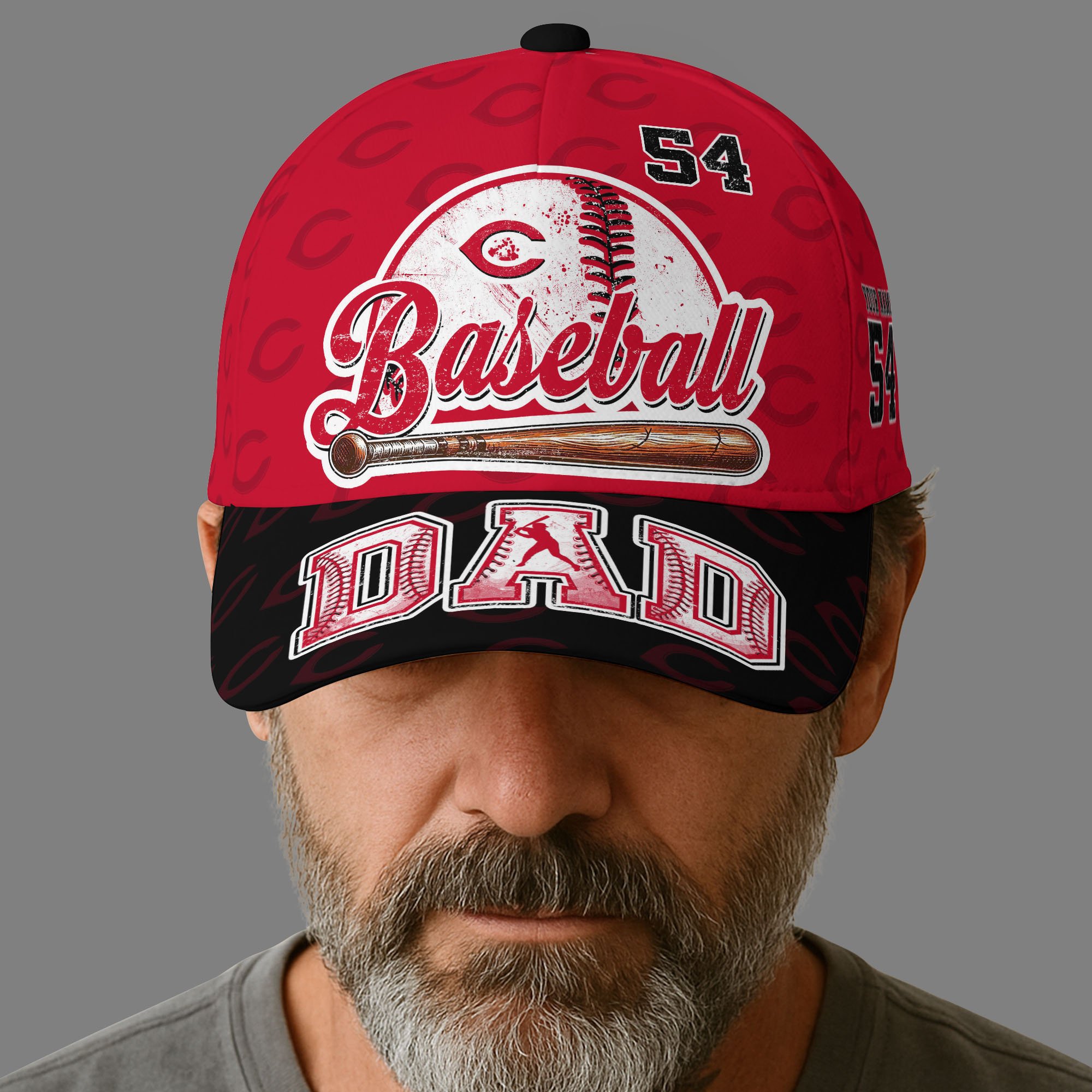 Cincinnati Reds Cap Custom Name And Number, Sport Cap For Fan, Father's Day Gifts ETRG-04191936