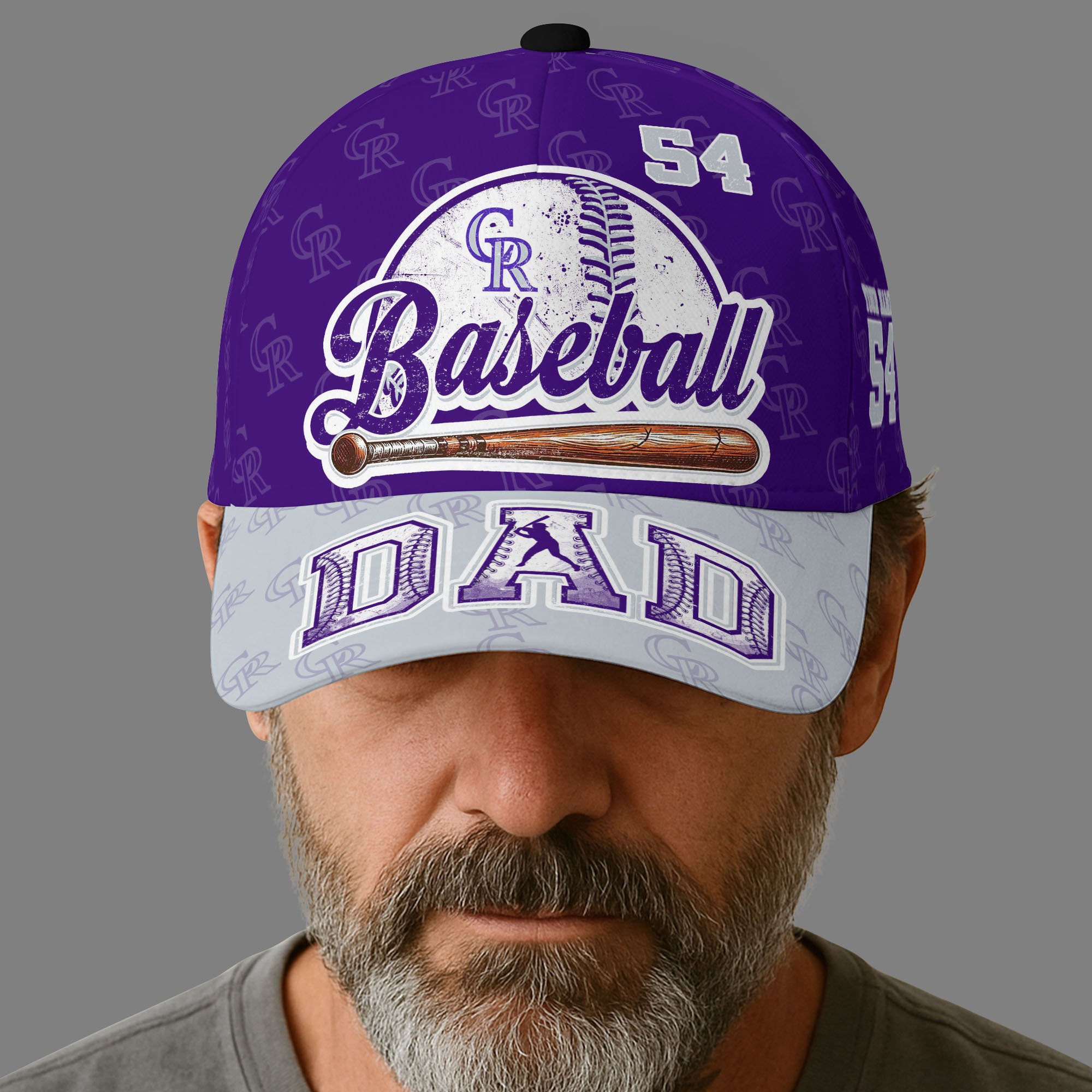 Colorado Rockies Cap Custom Name And Number, Sport Cap For Fan, Father's Day Gifts ETRG-04191936