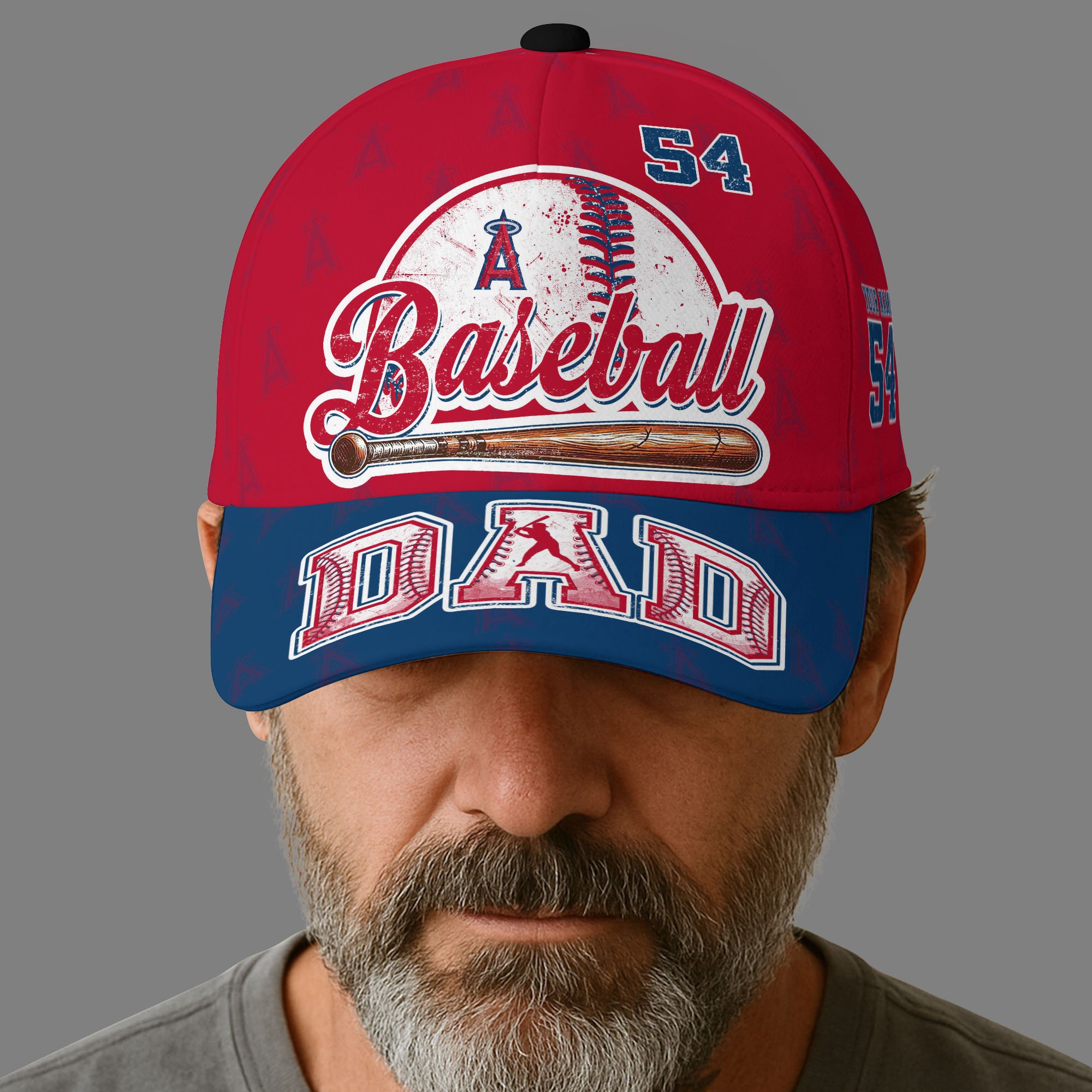Los Angeles Angels Cap Custom Name And Number, Sport Cap For Fan, Father's Day Gifts ETRG-04191936