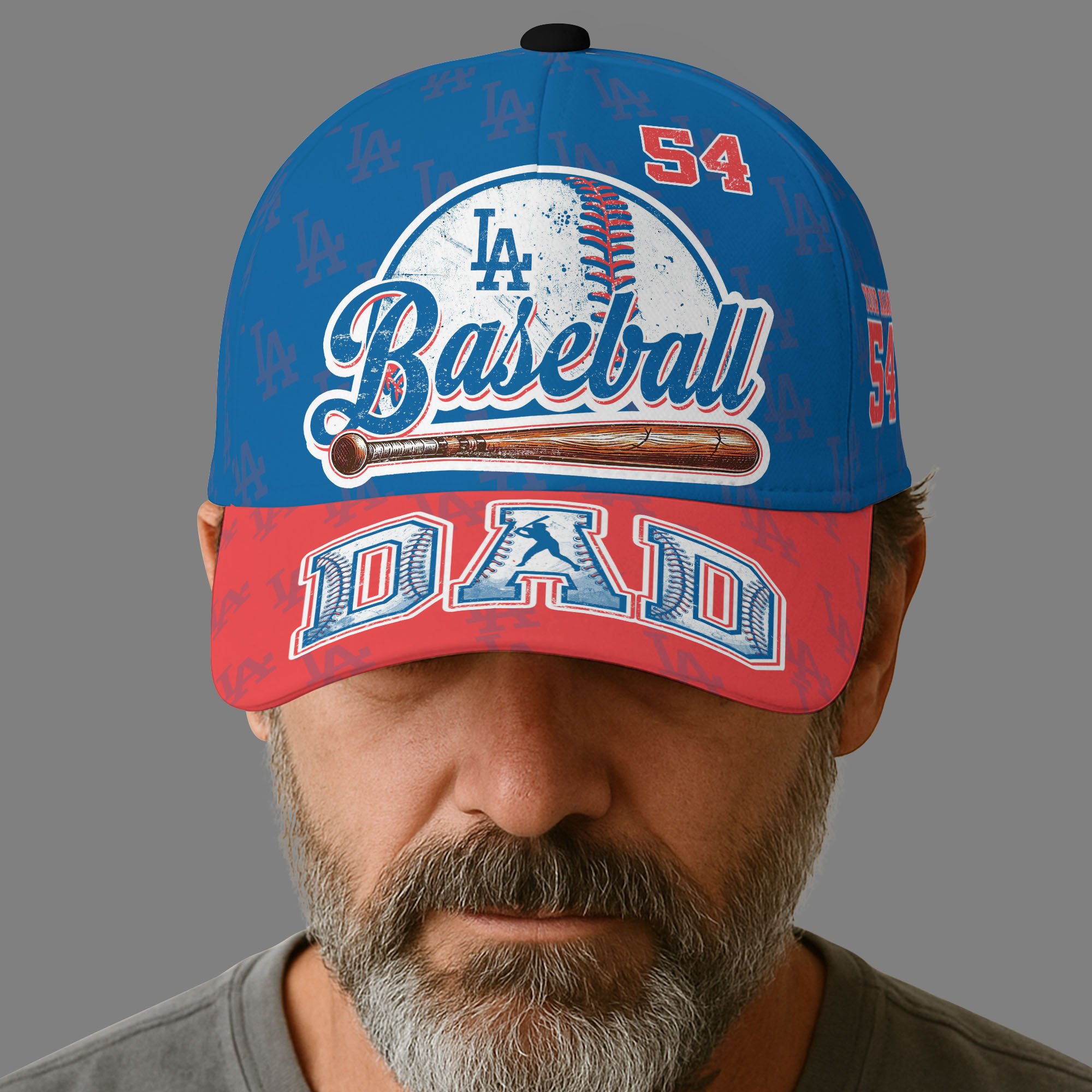 Los Angeles Dodgers Cap Custom Name And Number, Sport Cap For Fan, Father's Day Gifts ETRG-04191936