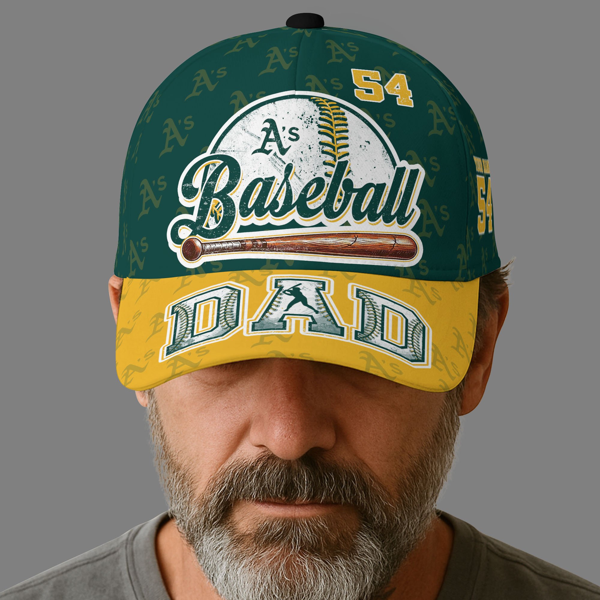 Oakland Athletics Cap Custom Name And Number, Sport Cap For Fan, Father's Day Gifts ETRG-04191936