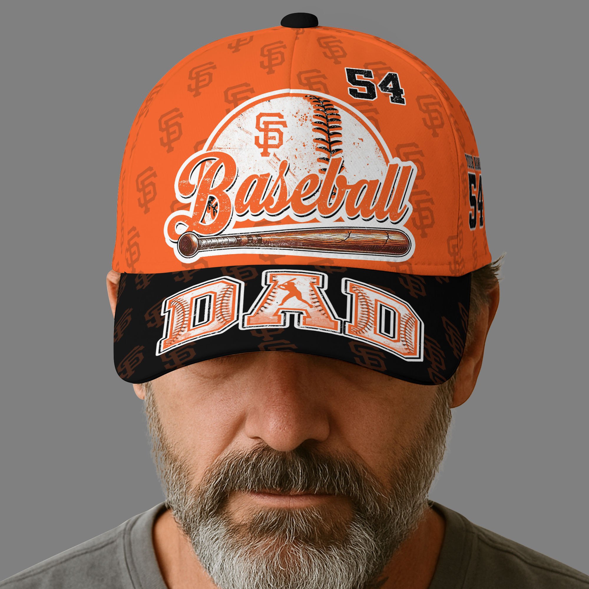San Francisco Giants Cap Custom Name And Number, Sport Cap For Fan, Father's Day Gifts ETRG-04191936