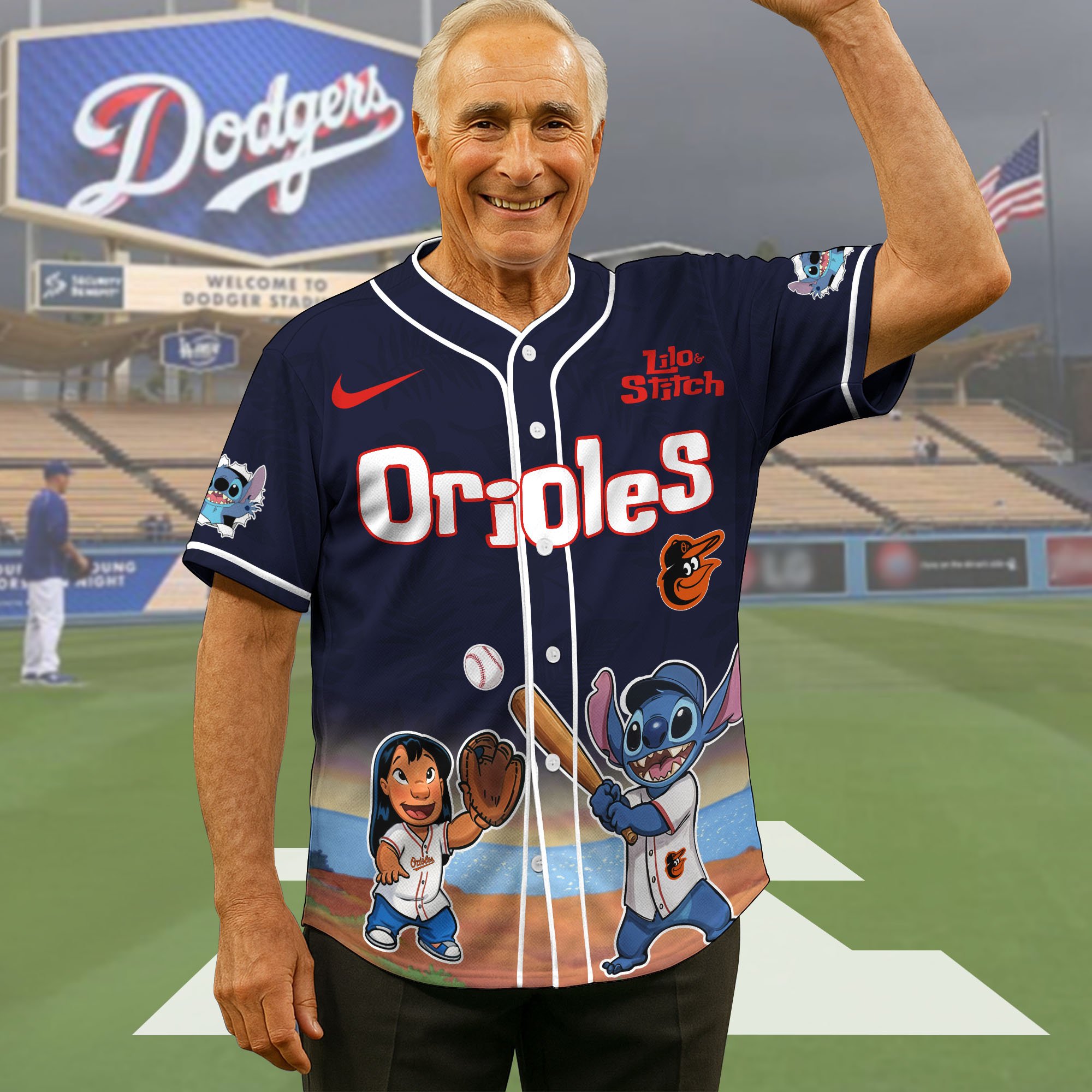 Baltimore Orioles Baseball Shirt x Stitch, Baseball Jersey Editions Limited 2025, Sport Team Shirt, Sport Gifts ETRG-05082169