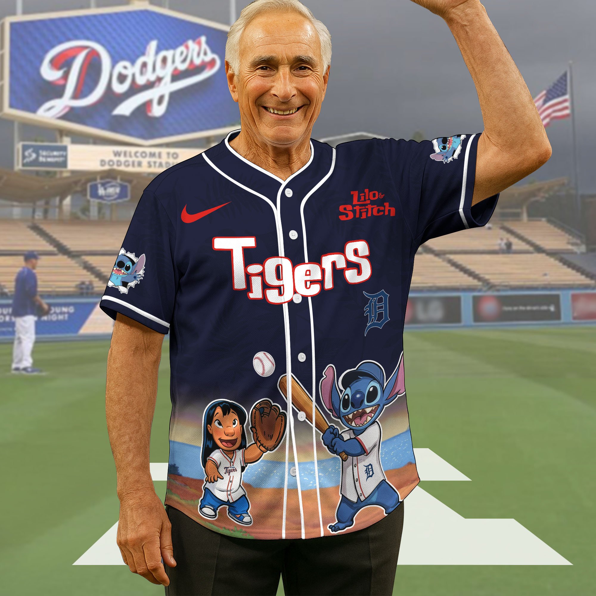 Detroit Tigers Baseball Shirt x Stitch, Baseball Jersey Editions Limited 2025, Sport Team Shirt, Sport Gifts ETRG-05082169