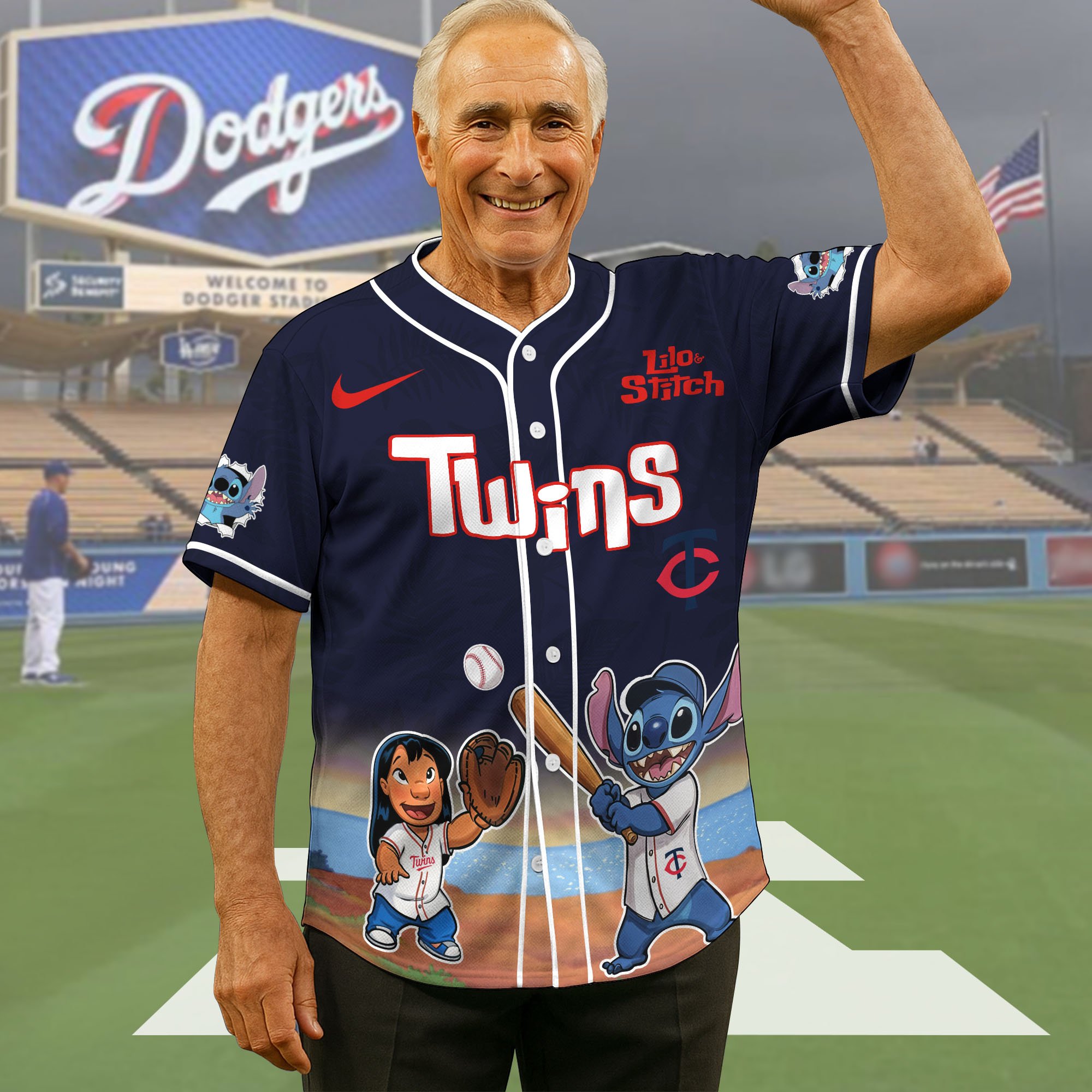Minnesota Twins Baseball Shirt x Stitch, Baseball Jersey Editions Limited 2025, Sport Team Shirt, Sport Gifts ETRG-05082169