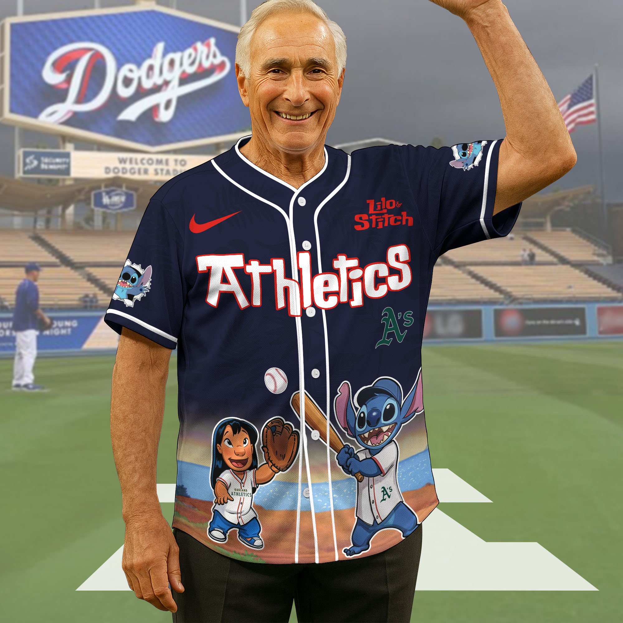 Oakland Athletics Baseball Shirt x Stitch, Baseball Jersey Editions Limited 2025, Sport Team Shirt, Sport Gifts ETRG-05082169