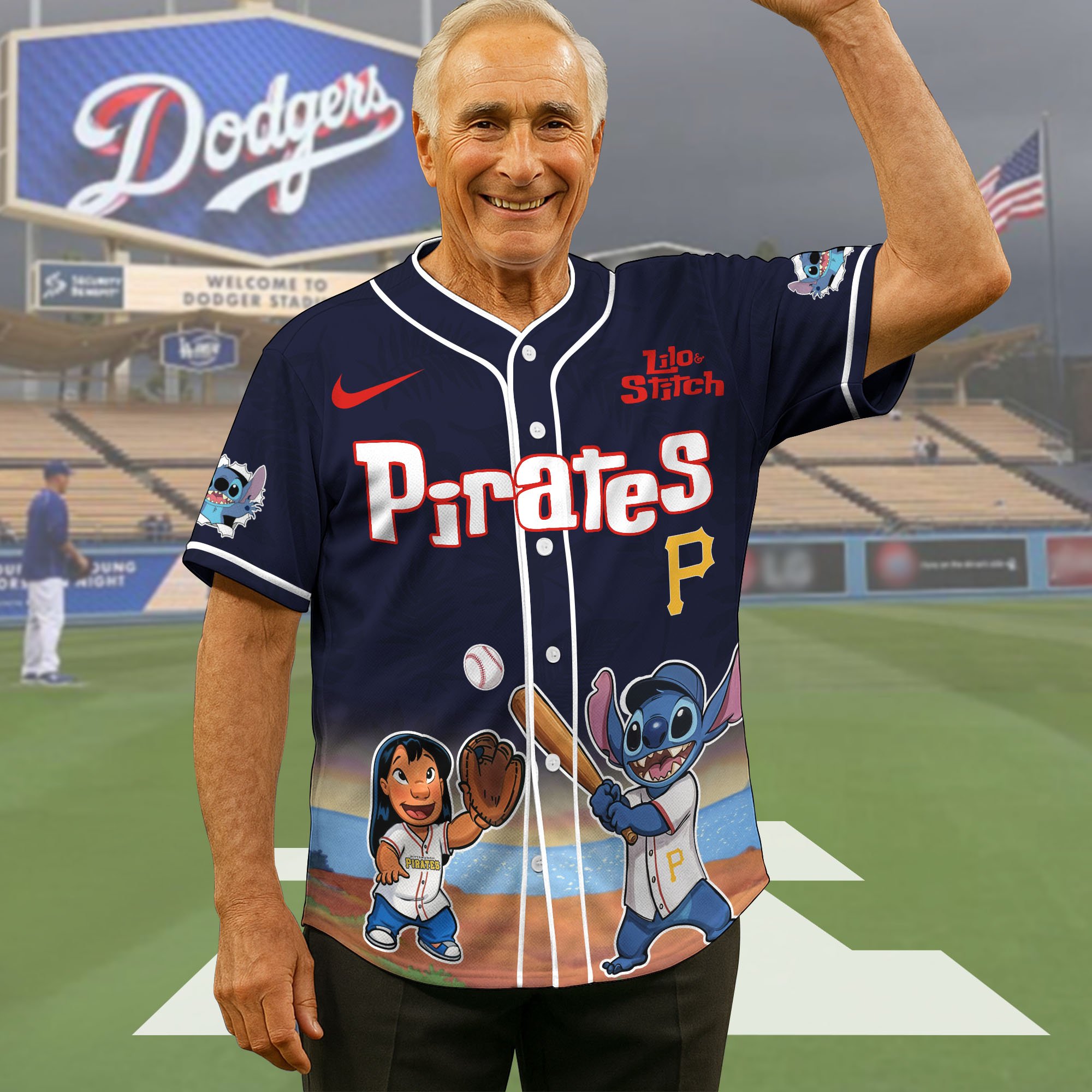 Pittsburgh Pirates Baseball Shirt x Stitch, Baseball Jersey Editions Limited 2025, Sport Team Shirt, Sport Gifts ETRG-05082169