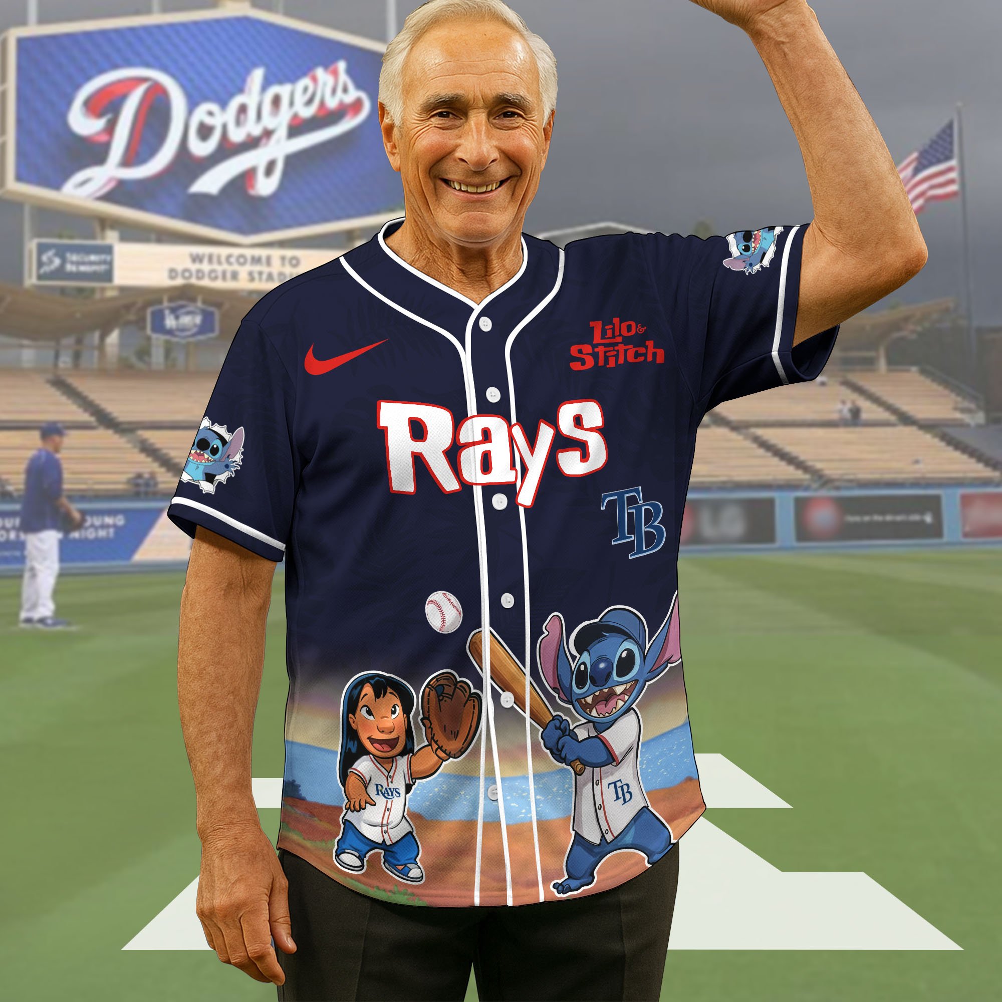 Tampa Bay Rays Baseball Shirt x Stitch, Baseball Jersey Editions Limited 2025, Sport Team Shirt, Sport Gifts ETRG-05082169