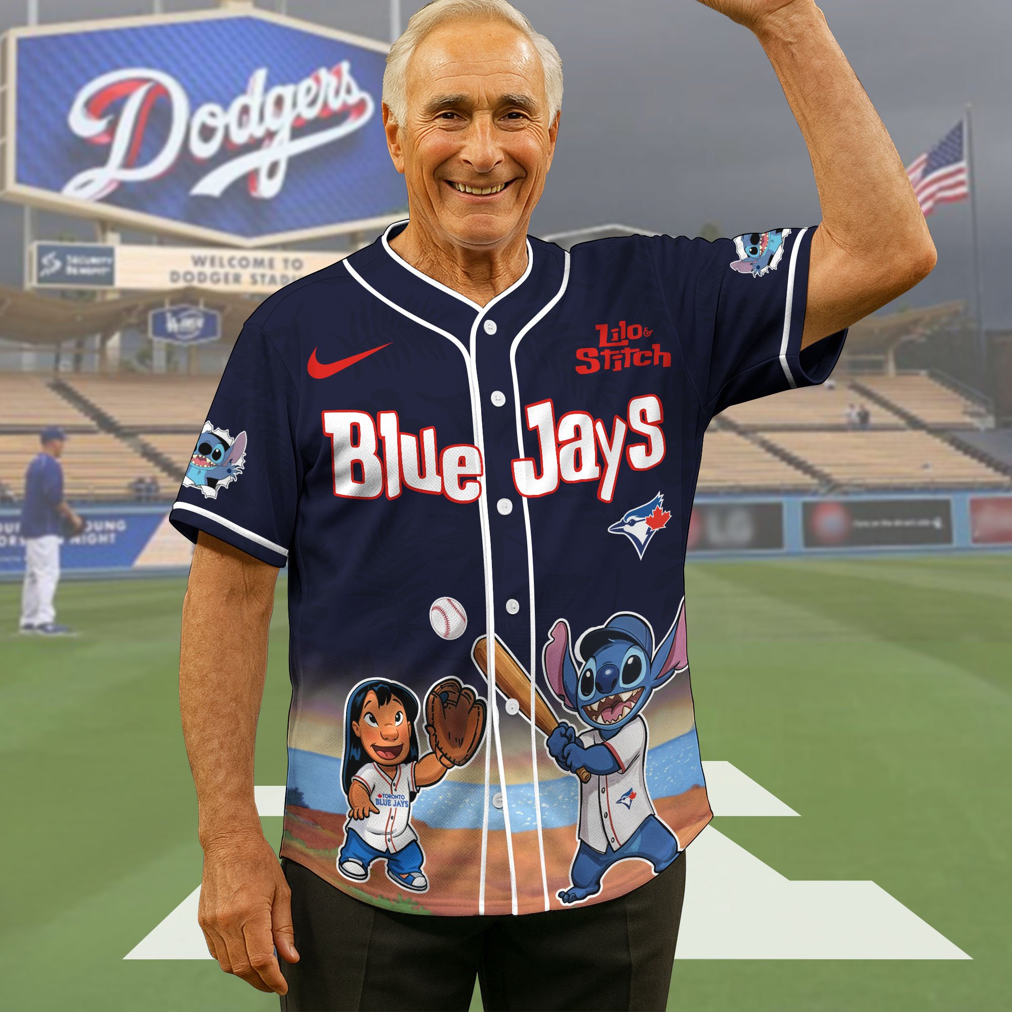 Toronto Blue Jays Baseball Shirt x Stitch, Baseball Jersey Editions Limited 2025, Sport Team Shirt, Sport Gifts ETRG-05082169